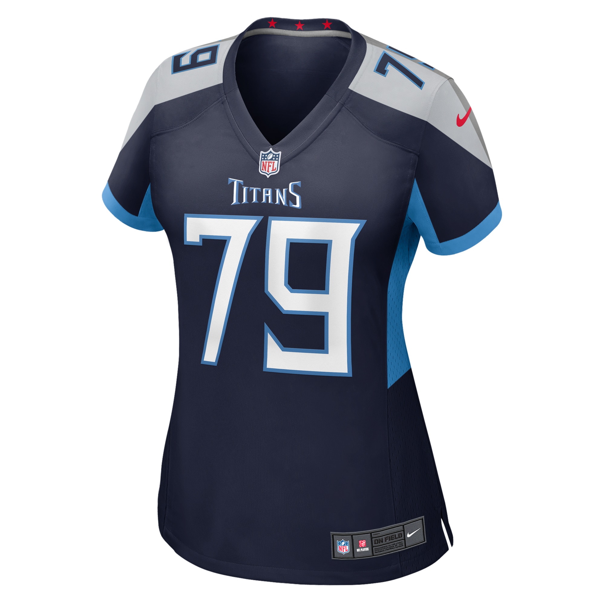 Tennessee Titans Lloyd Cushenberry III Navy Game NFL Jersey Women's