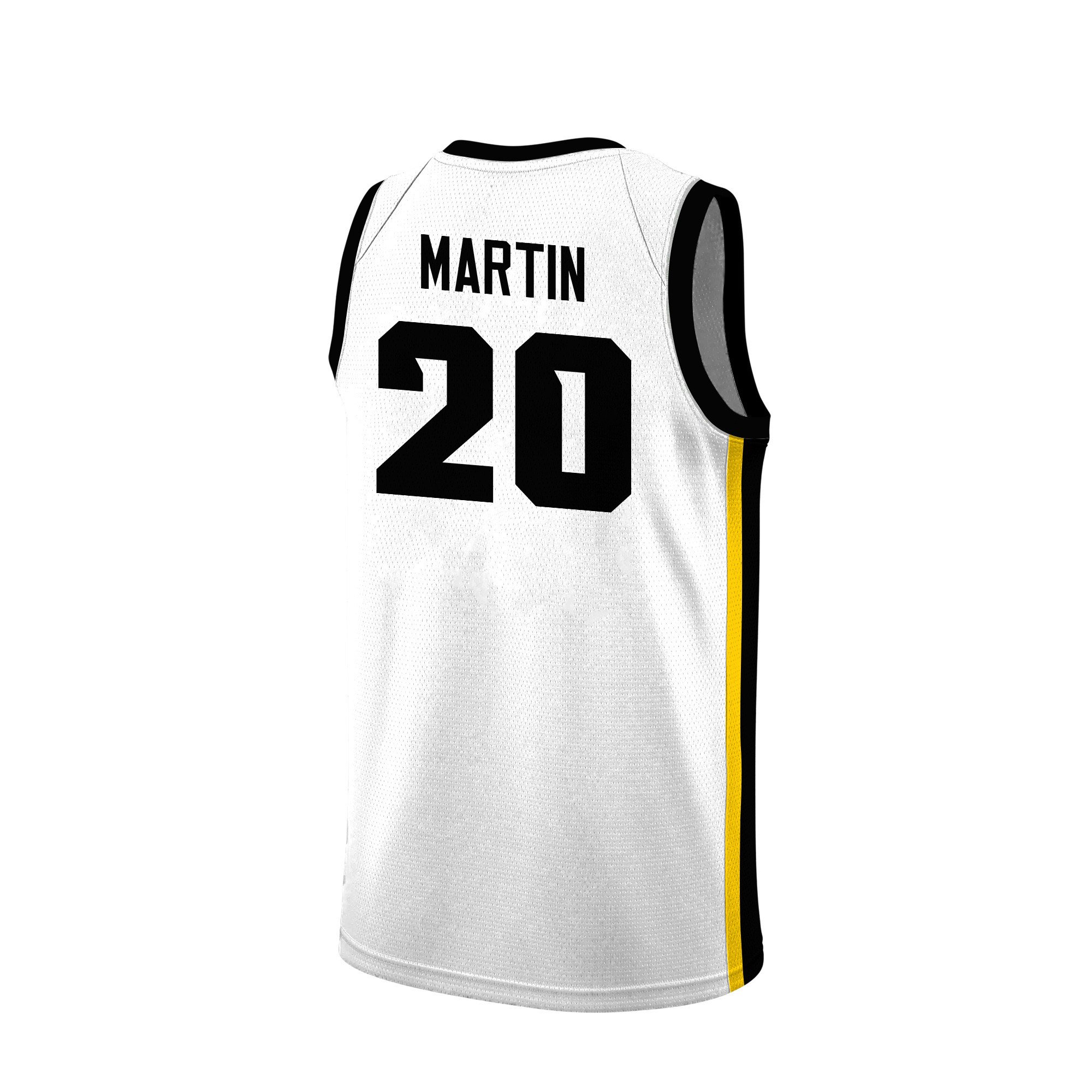 Kate Martin 20 Iowa Hawkeyes 2024 Final Four Patch Unisex NCAA Jersey Unisex