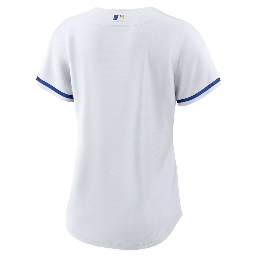 Kansas City Royals Home Blank White MLB Jersey Women's
