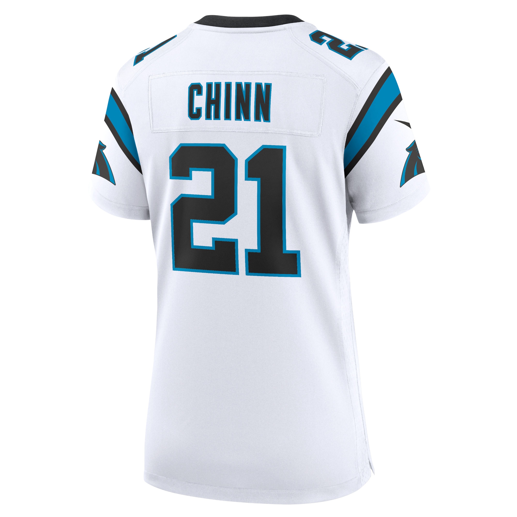 Carolina Panthers Jeremy Chinn White Player NFL Jersey Women's