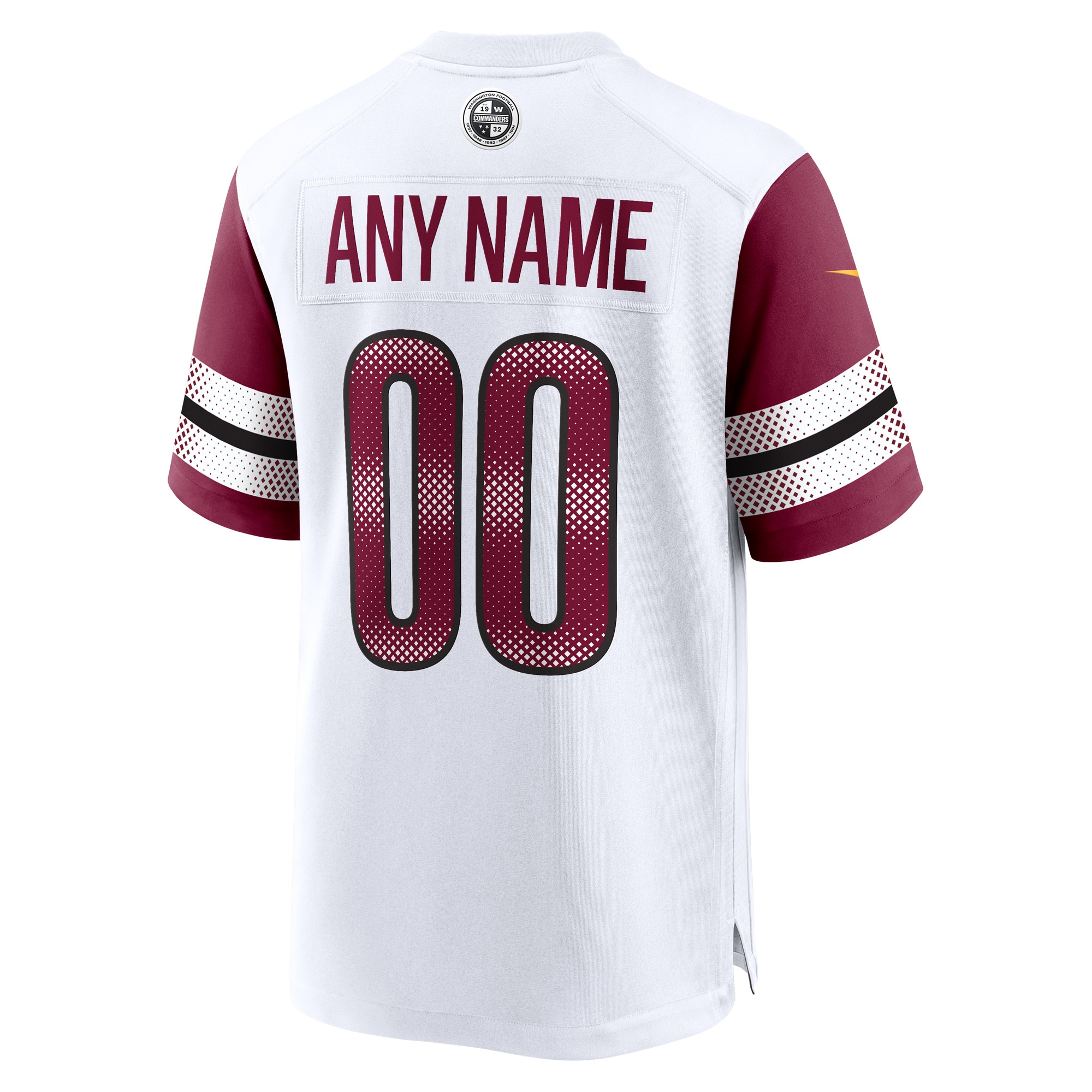 Washington Commanders White Game Custom Player NFL Jersey Men's