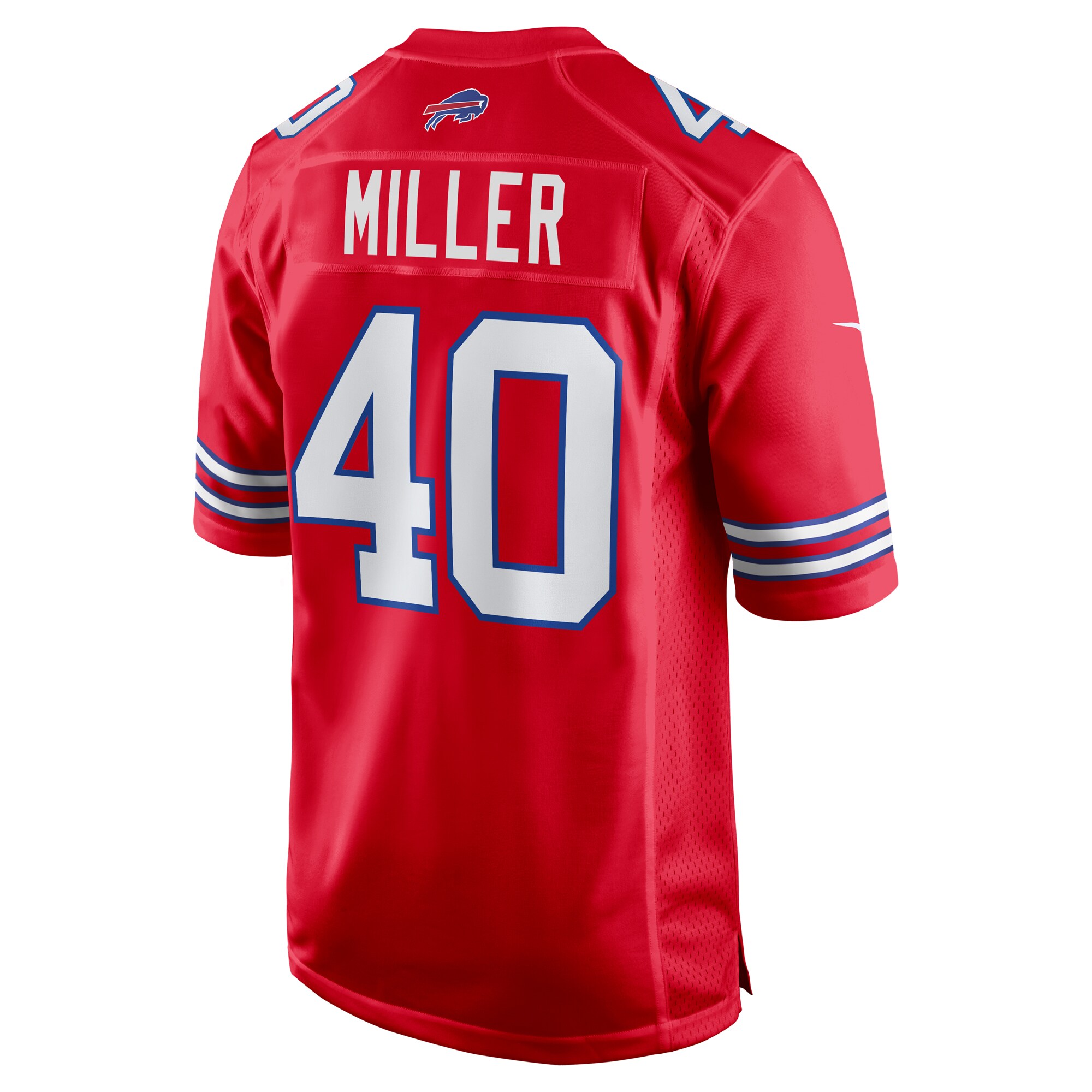 Buffalo Bills Von Miller Red Alternate Game NFL Jersey Men's