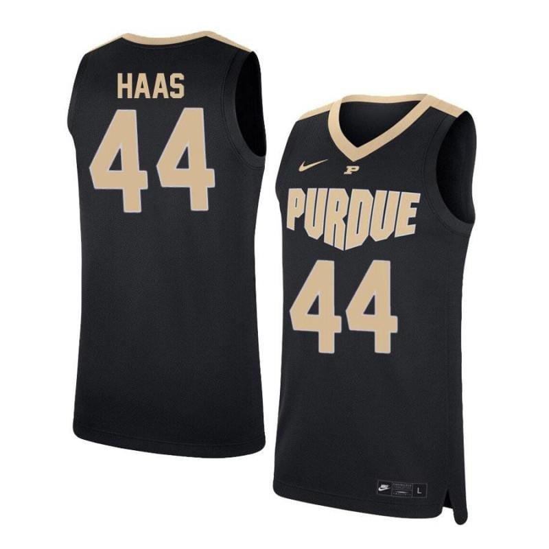 44 Isaac Haas Black Elite Purdue Boilermakers NCAA Jersey Men's