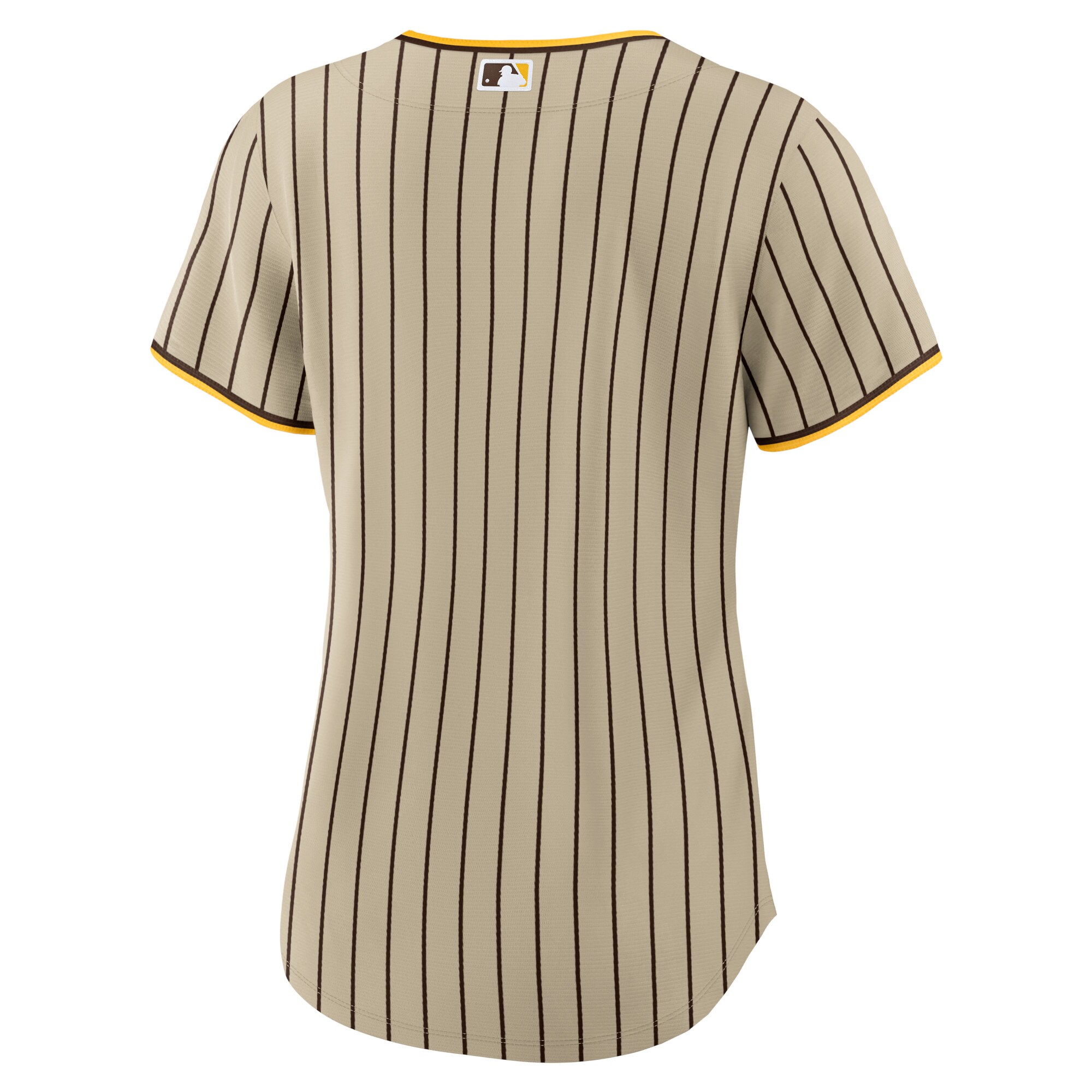 San Diego Padres Tan Alternate Team MLB Jersey Women's