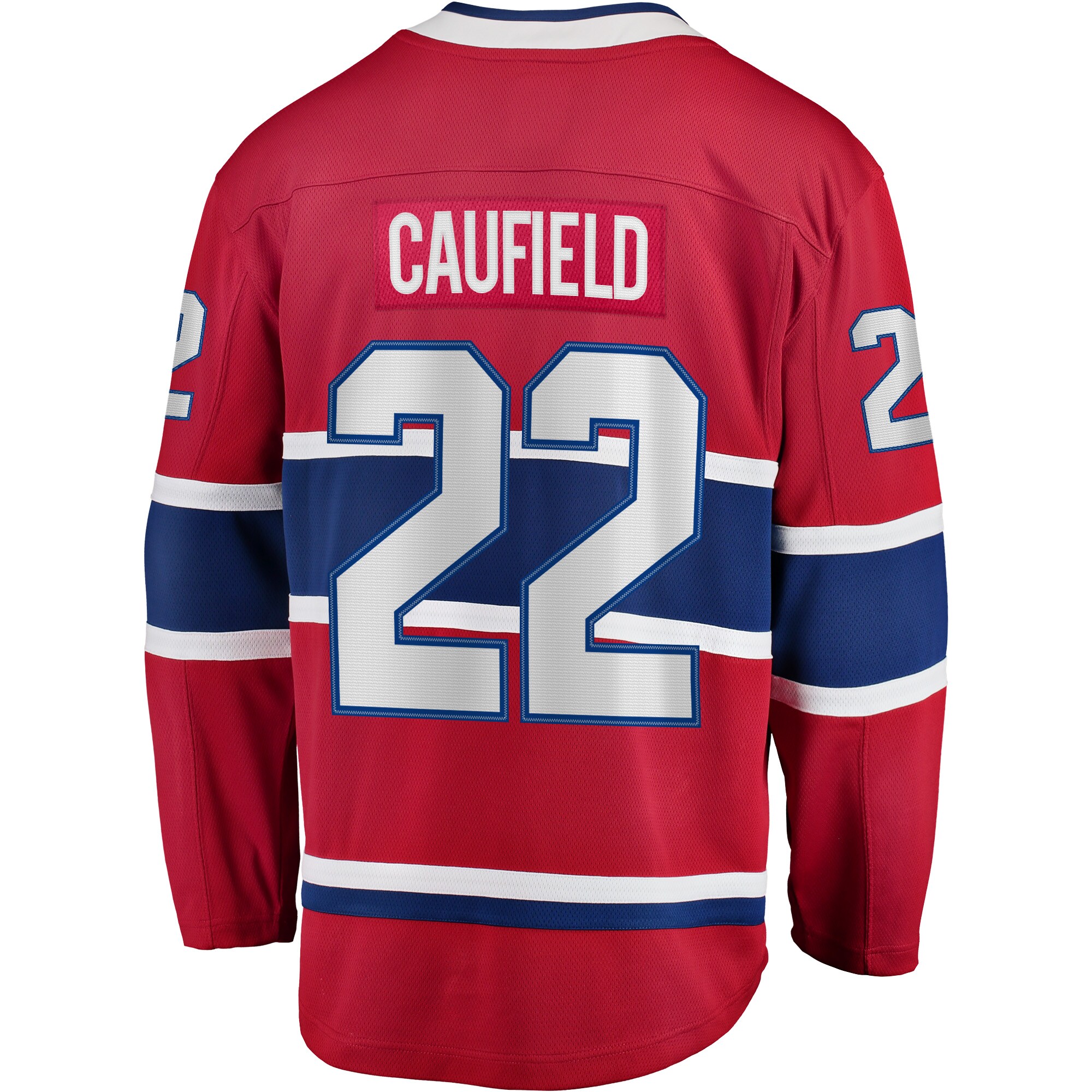 Montreal Canadiens Cole Caufield Red Home Breakaway NHL Jersey Men's