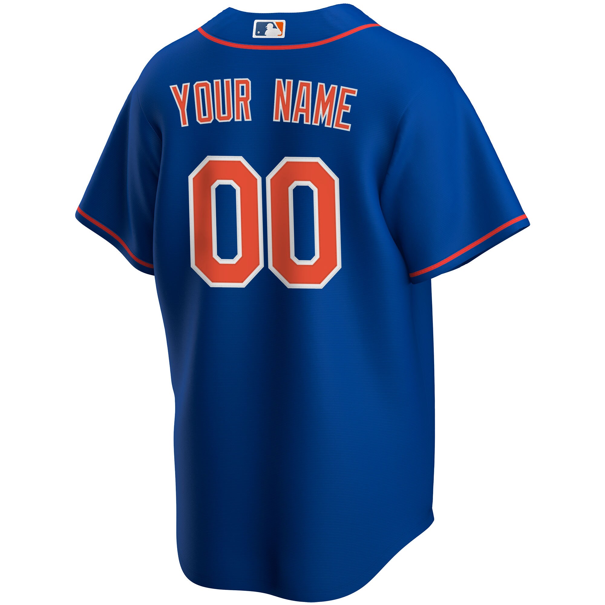 New York Mets Royal Alternate Custom MLB Jersey Men's