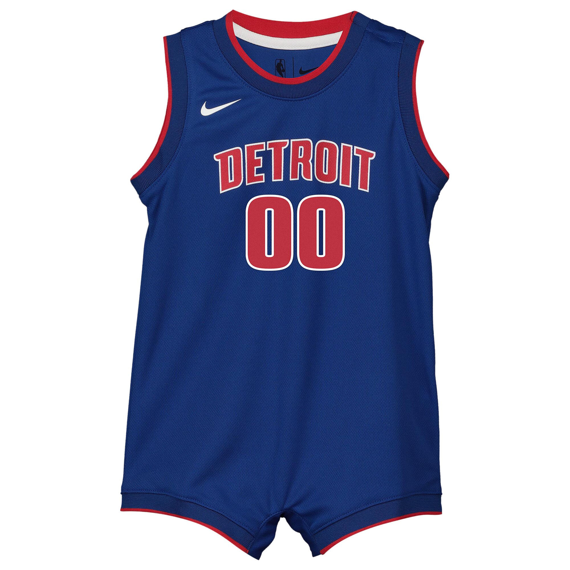 Detroit Pistons Icon Onesie Custom Infant NBA Jersey Men's