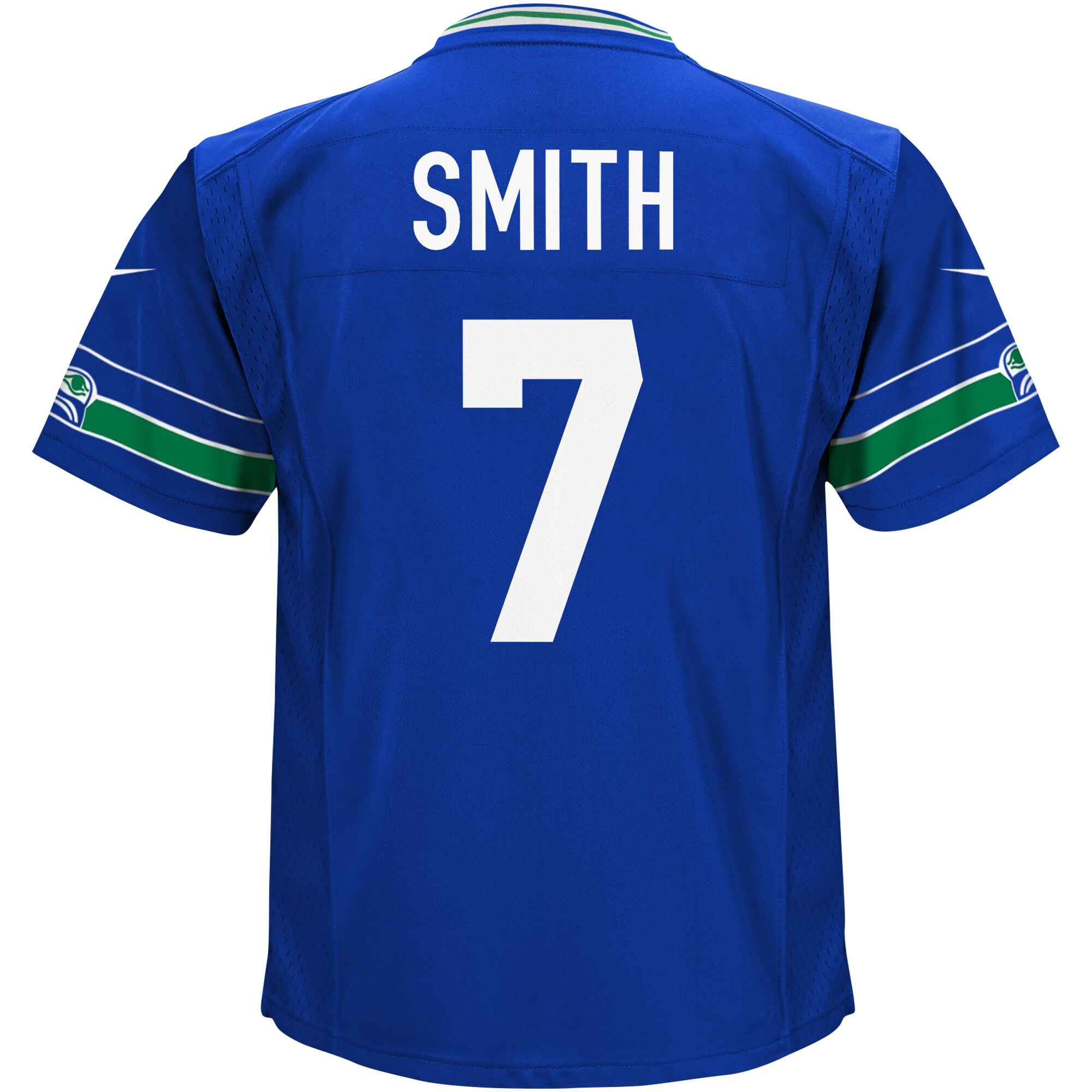 Preschool Seattle Seahawks Geno Smith Royal Game NFL Jersey Men's