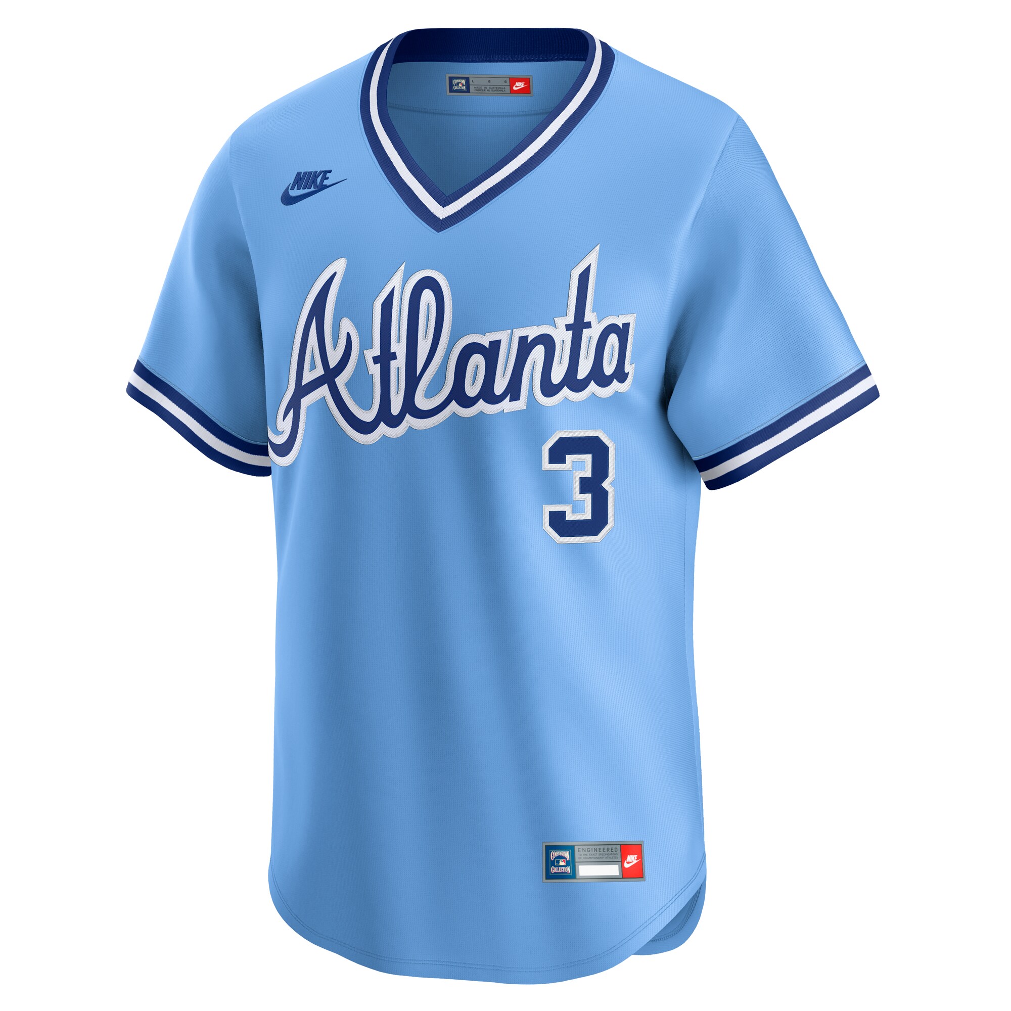 Atlanta Braves Dale Murphy Light Blue Throwback Cooperstown Collection Limited MLB Jersey Men's