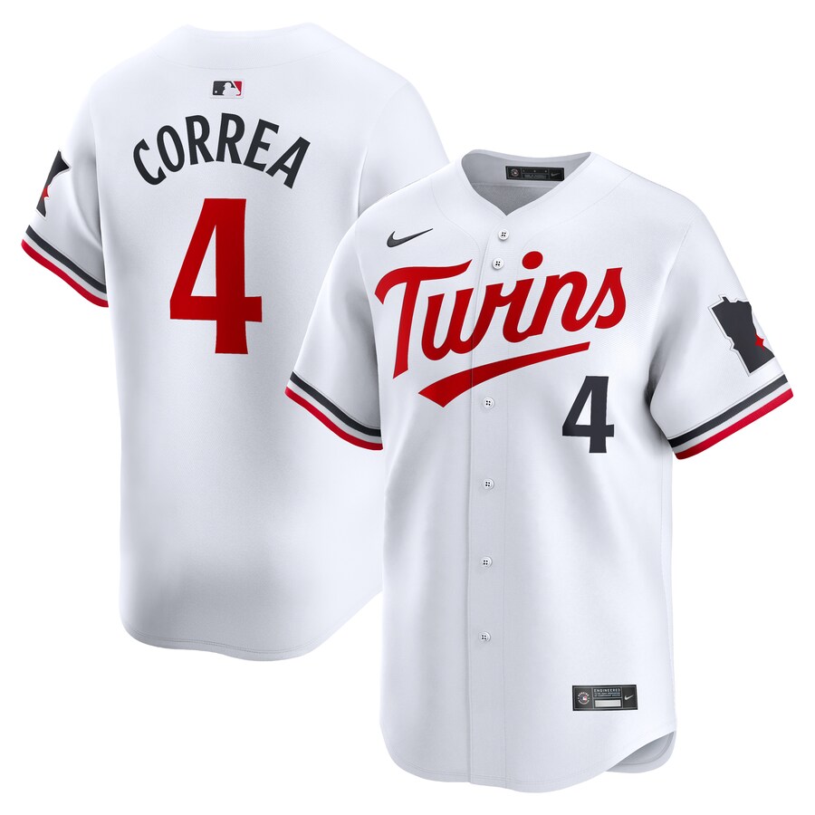 Carlos Correa Minnesota Twins Youth Home Limited Player Jersey White