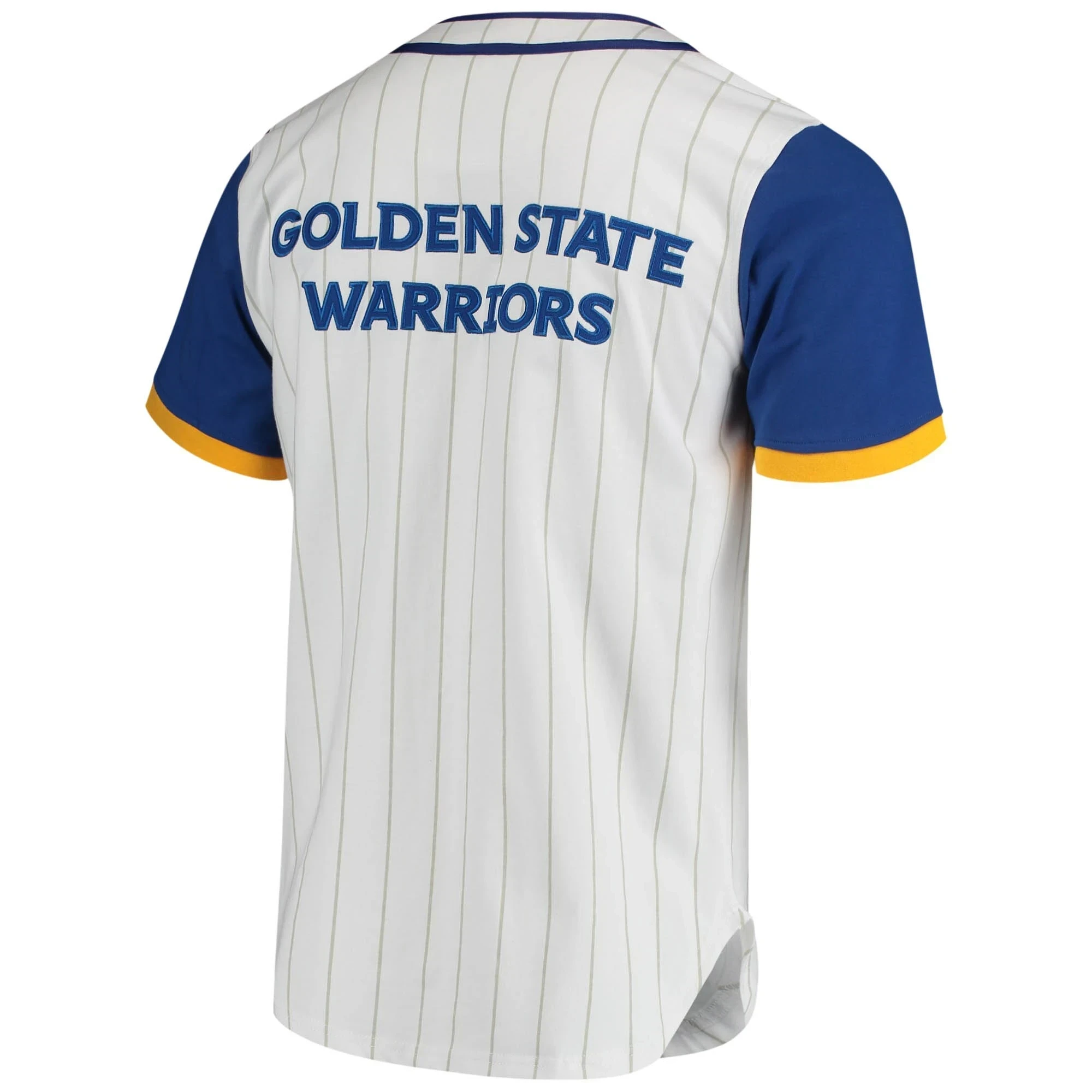 Starte White Golden State Warriors Scout Baseball Fashion NBA Jersey Men's