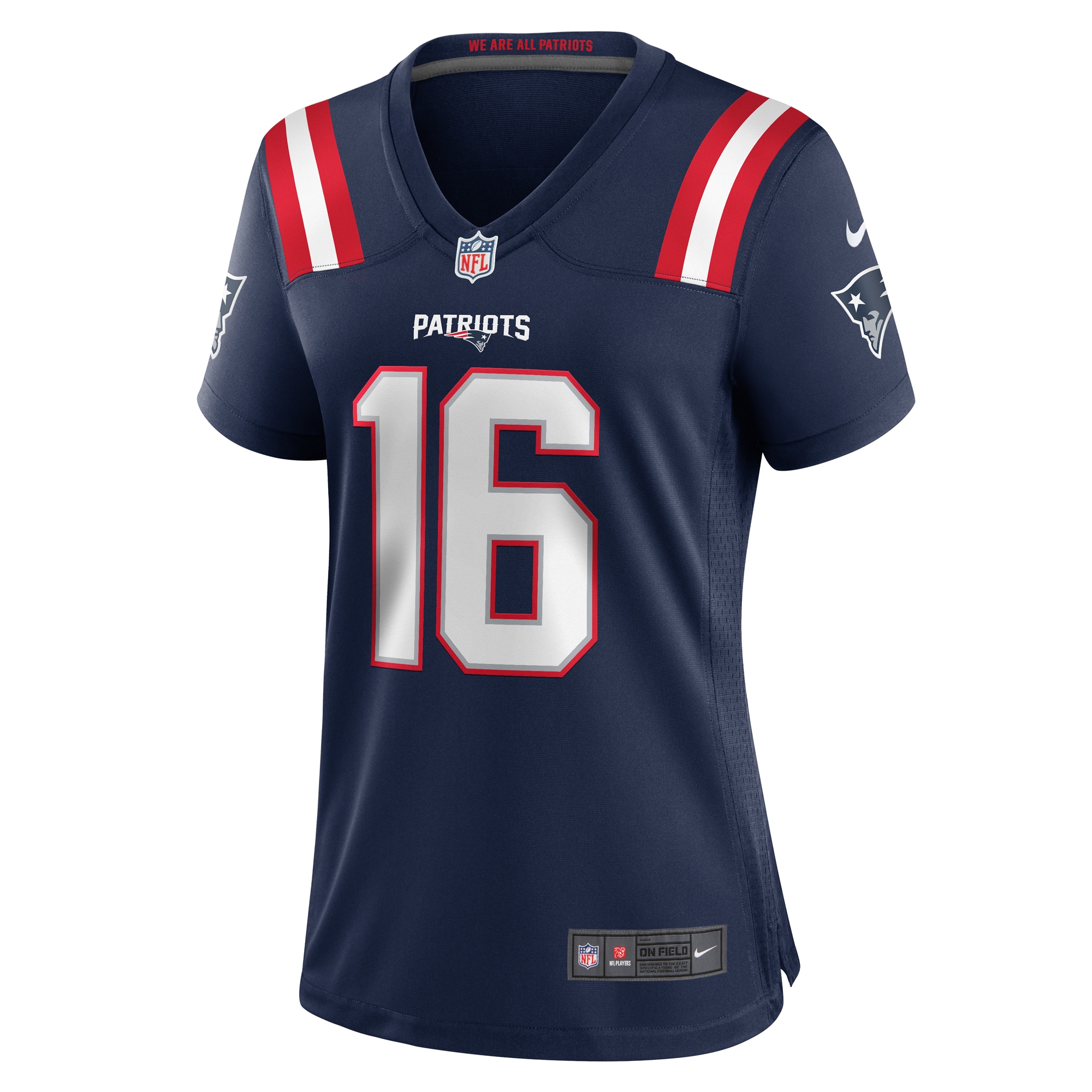 New England Patriots Sione Takitaki Navy Game NFL Jersey Women's