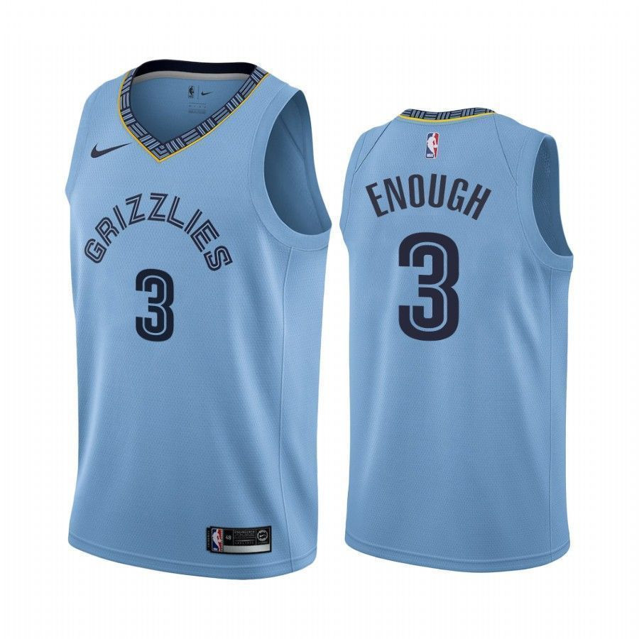 Grayson Allen Enough Memphis Grizzlies Statet NBA Jersey Men's