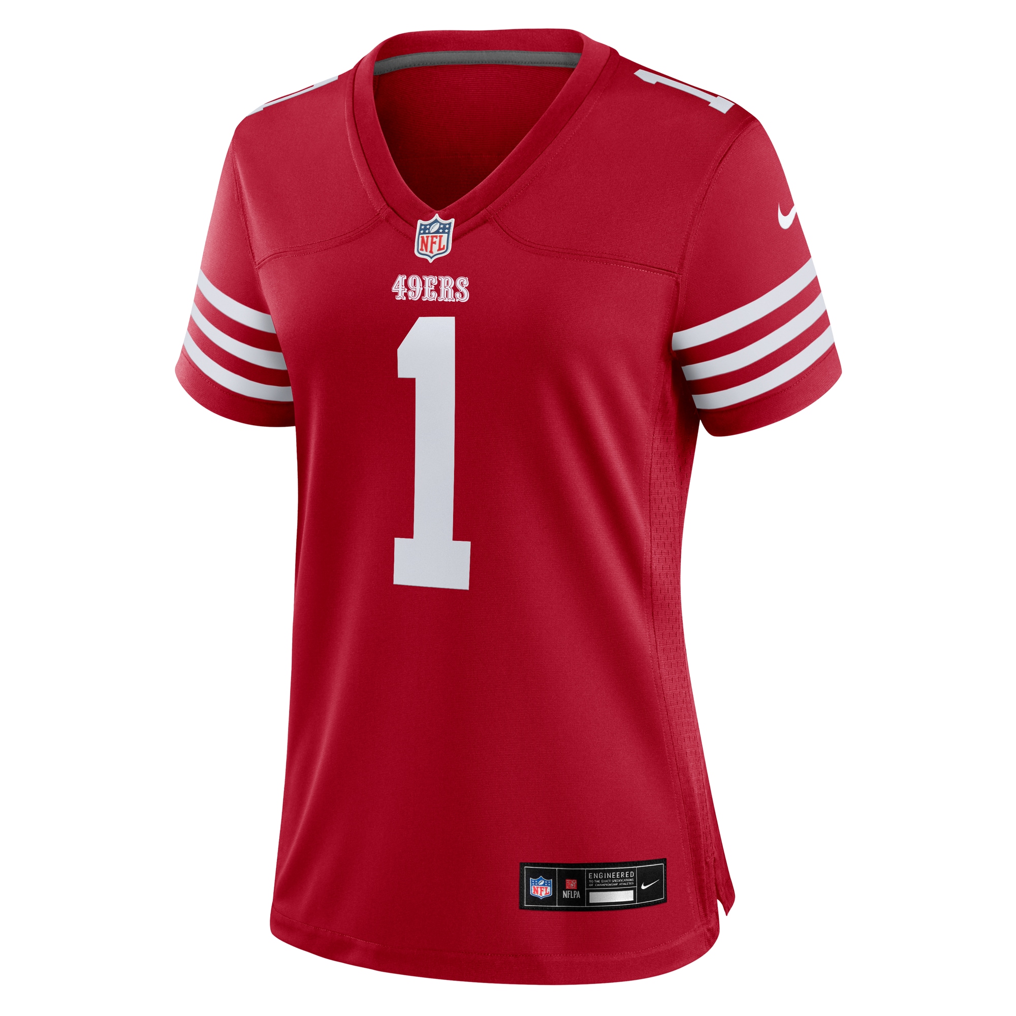 San Francisco 49ers Deebo Samuel Sr Scarlet Game NFL Jersey Women's
