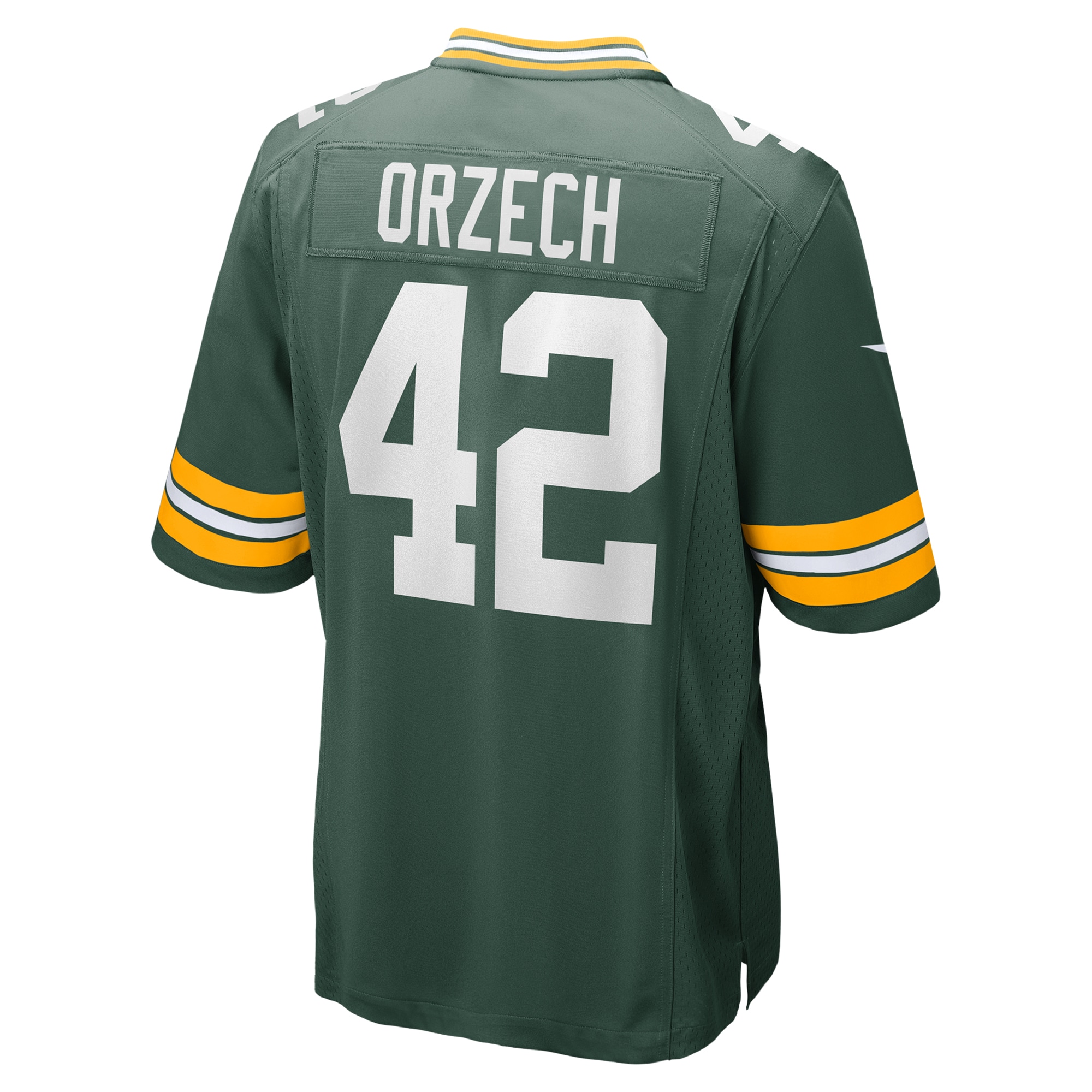 Green Bay Packers Matt Orzech Green Game NFL Jersey Men's