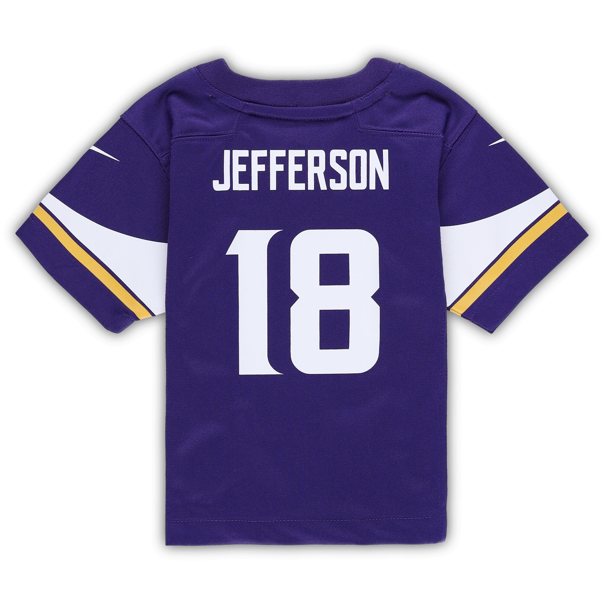 Infant Minnesota Vikings Justin Jefferson Purple Player Game NFL Jersey Men's