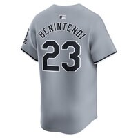 Chicago White Sox Andrew Benintendi White Road Limited Player MLB Jersey Men's