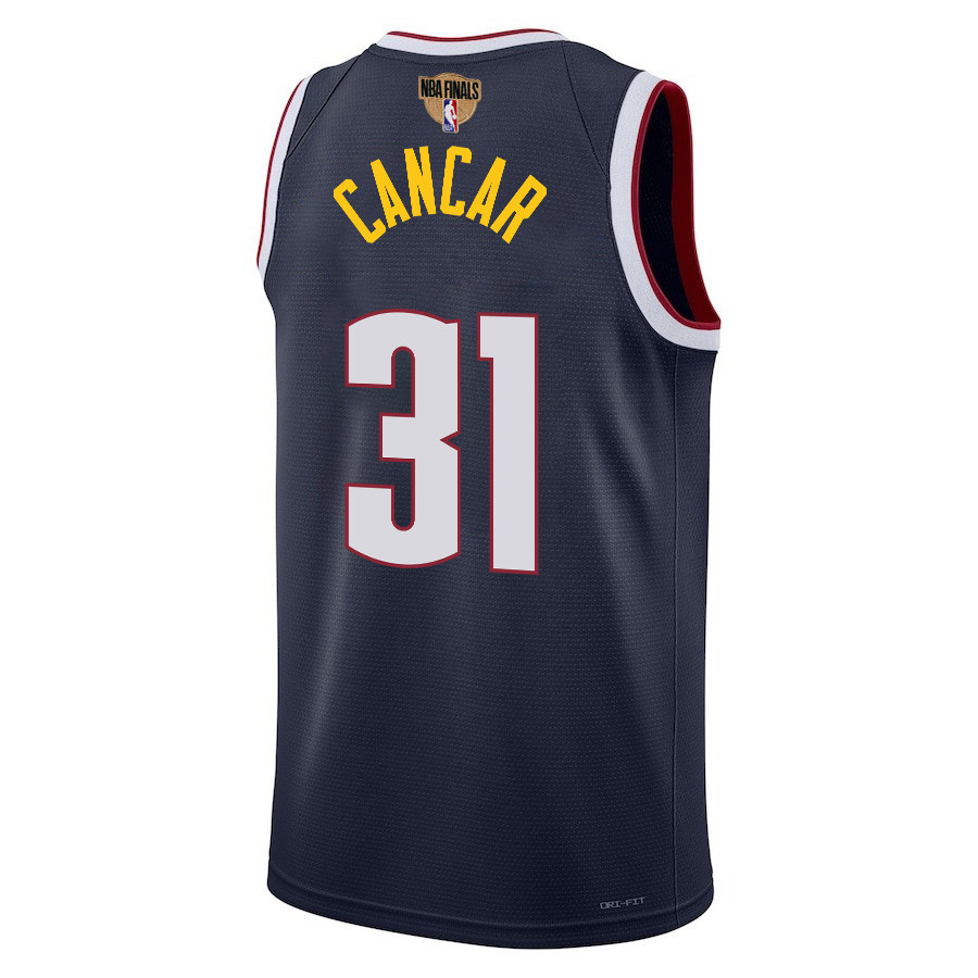 Vlatko Cancar 31 Denver Nuggets Final Champions 2023 Swingma Black NBA Jersey Youth