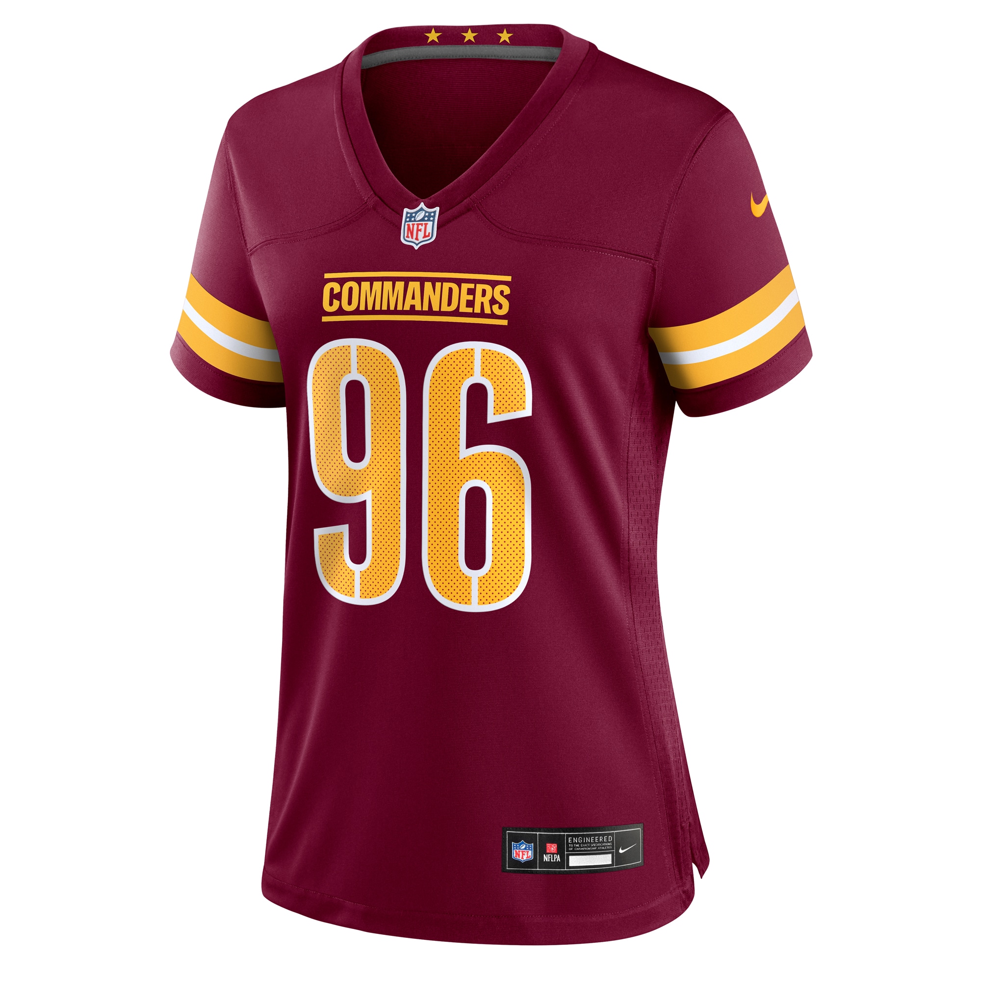 Washington Commanders Norell Pollard Burgundy Game NFL Jersey Women's
