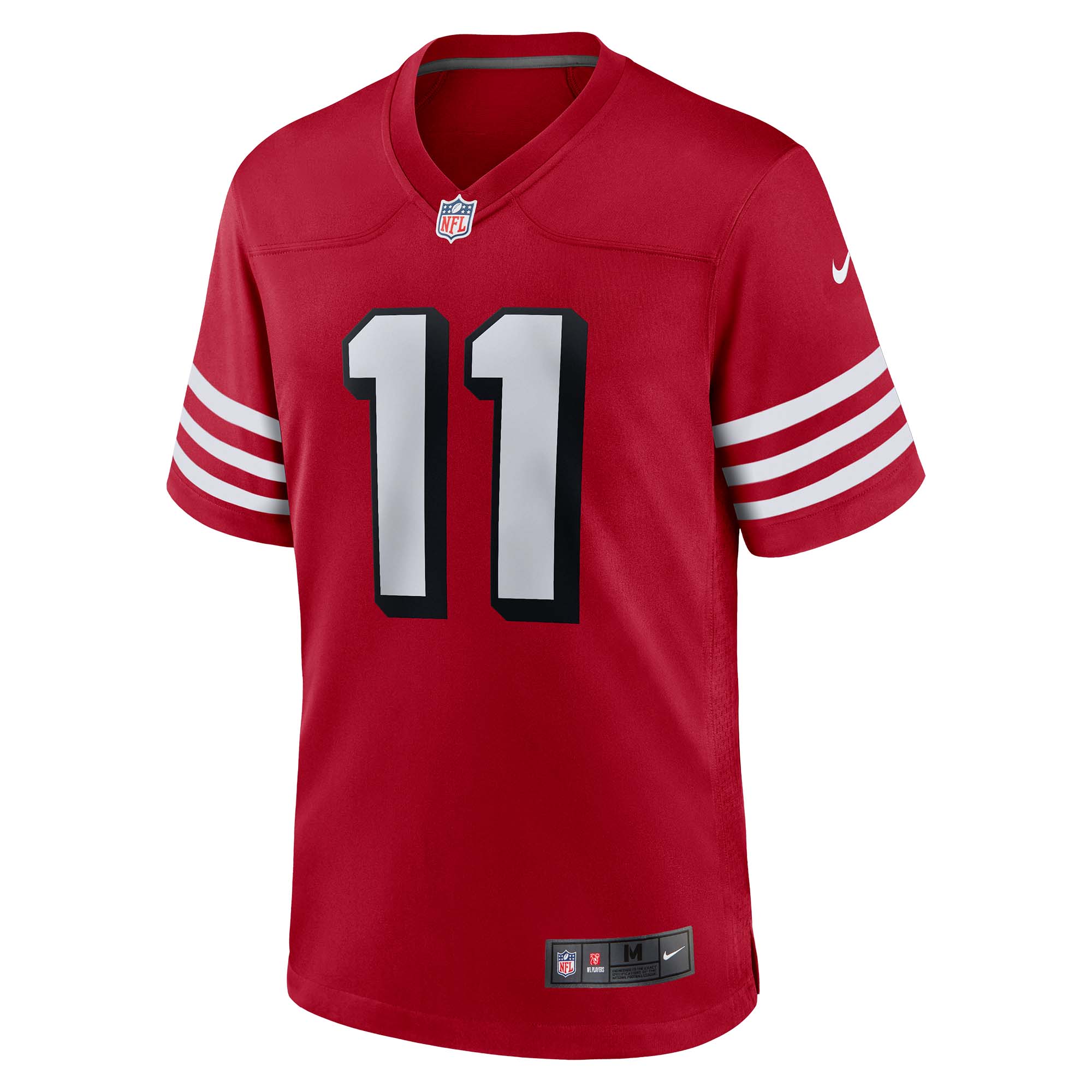 San Francisco 49ers Brandon Aiyuk Scarlet Alternate Game NFL Jersey Men's