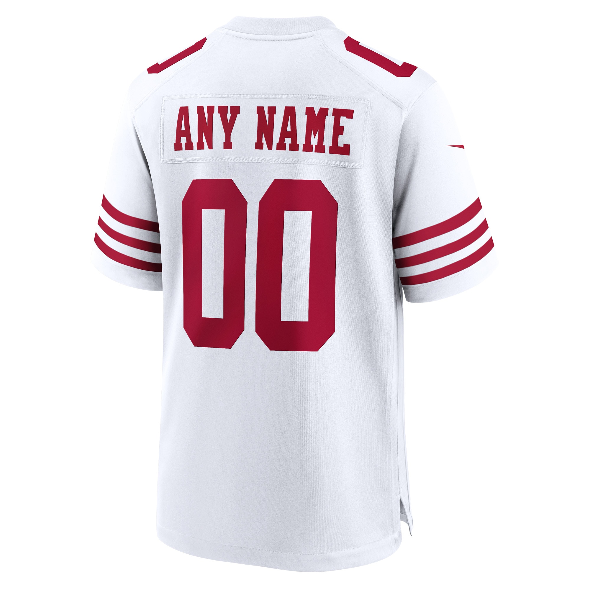 San Francisco 49ers White Game Custom Player NFL Jersey Men's