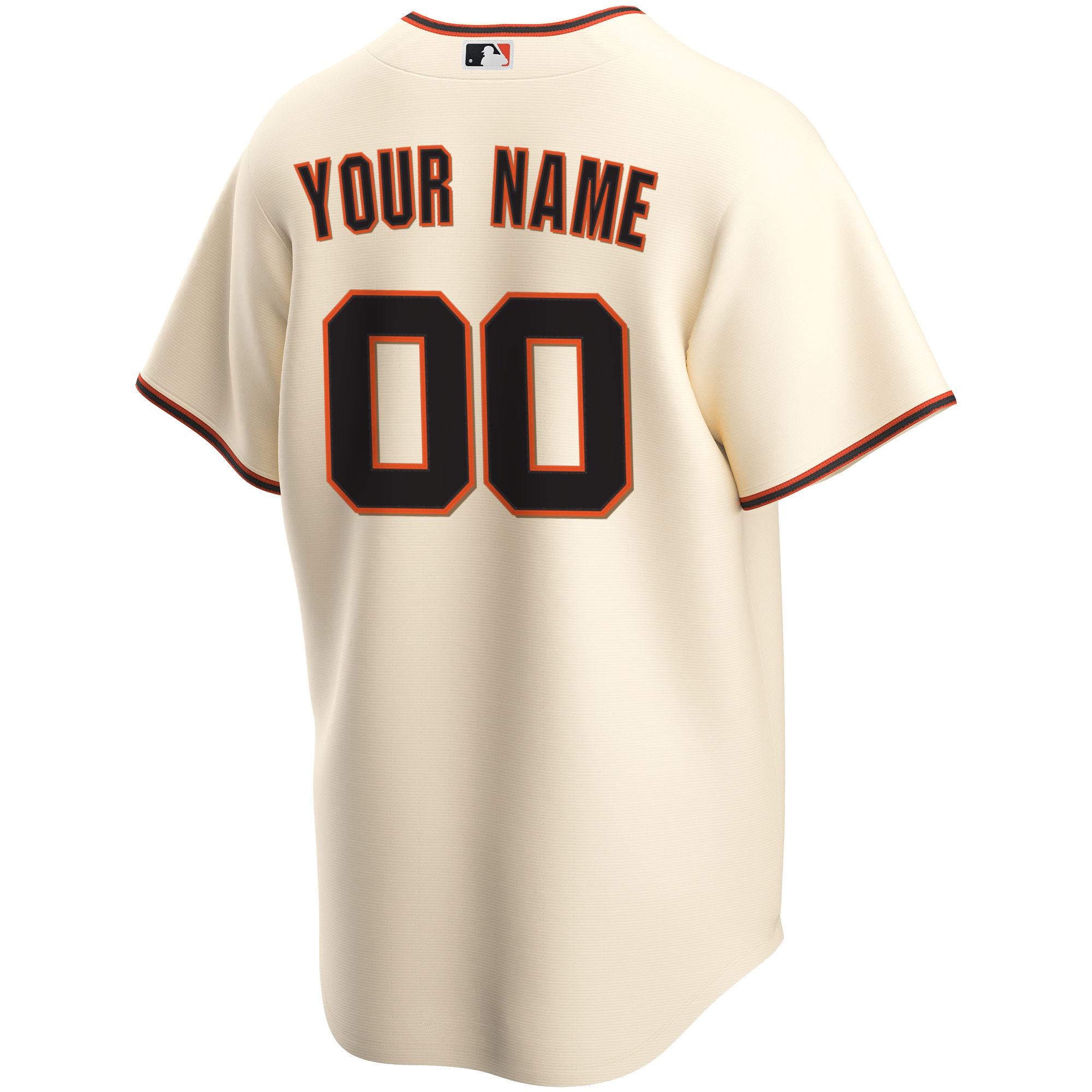 San Francisco Giants Cream Home Custom MLB Jersey Men's