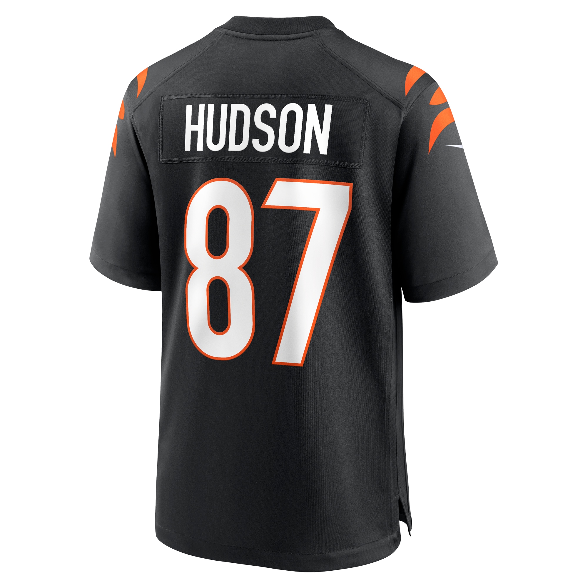 Cincinnati Bengals Tanner Hudson Black Home Game Player NFL Jersey Men's
