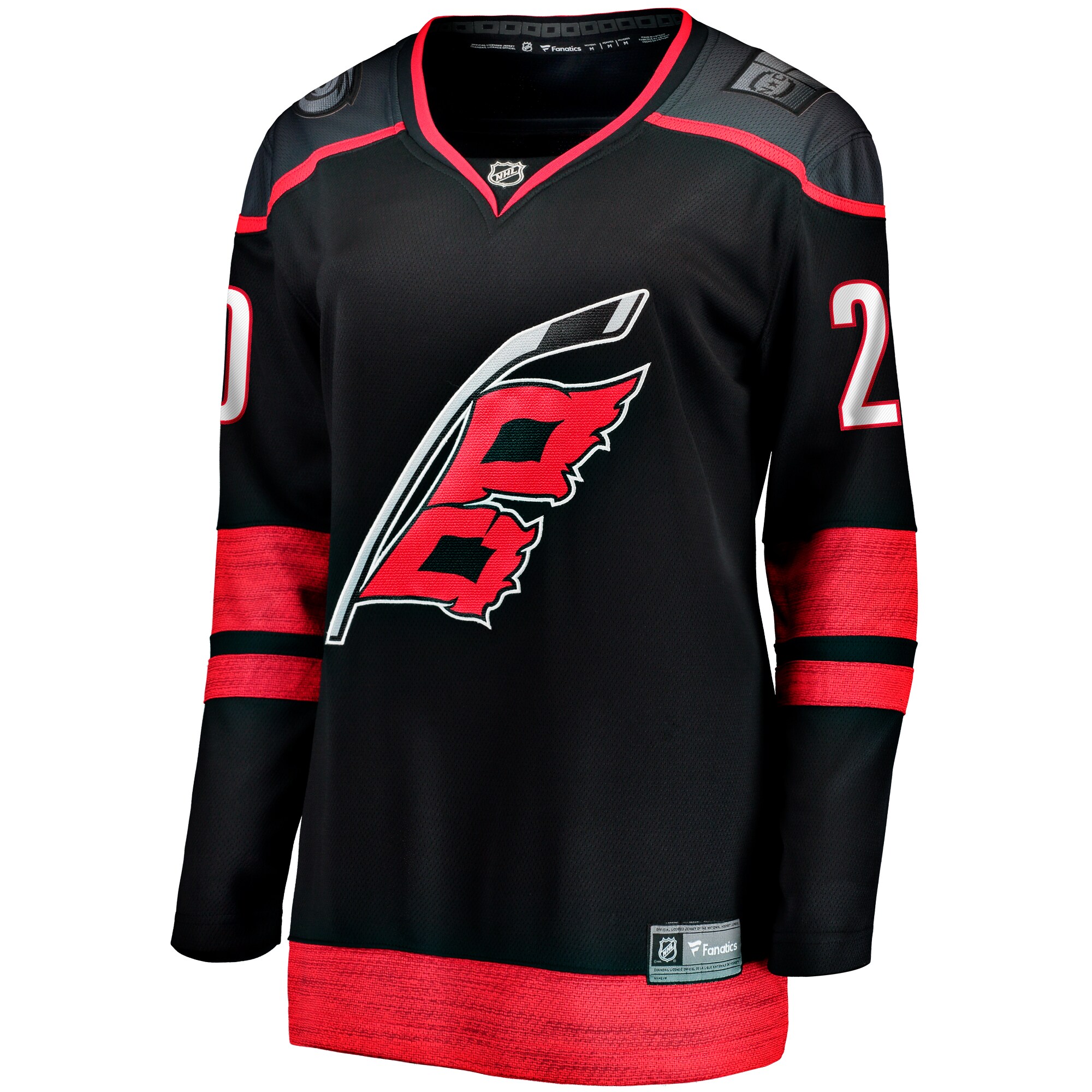 Carolina Hurricanes Sebastian Aho Black Home Breakaway Player NHL Jersey Women's