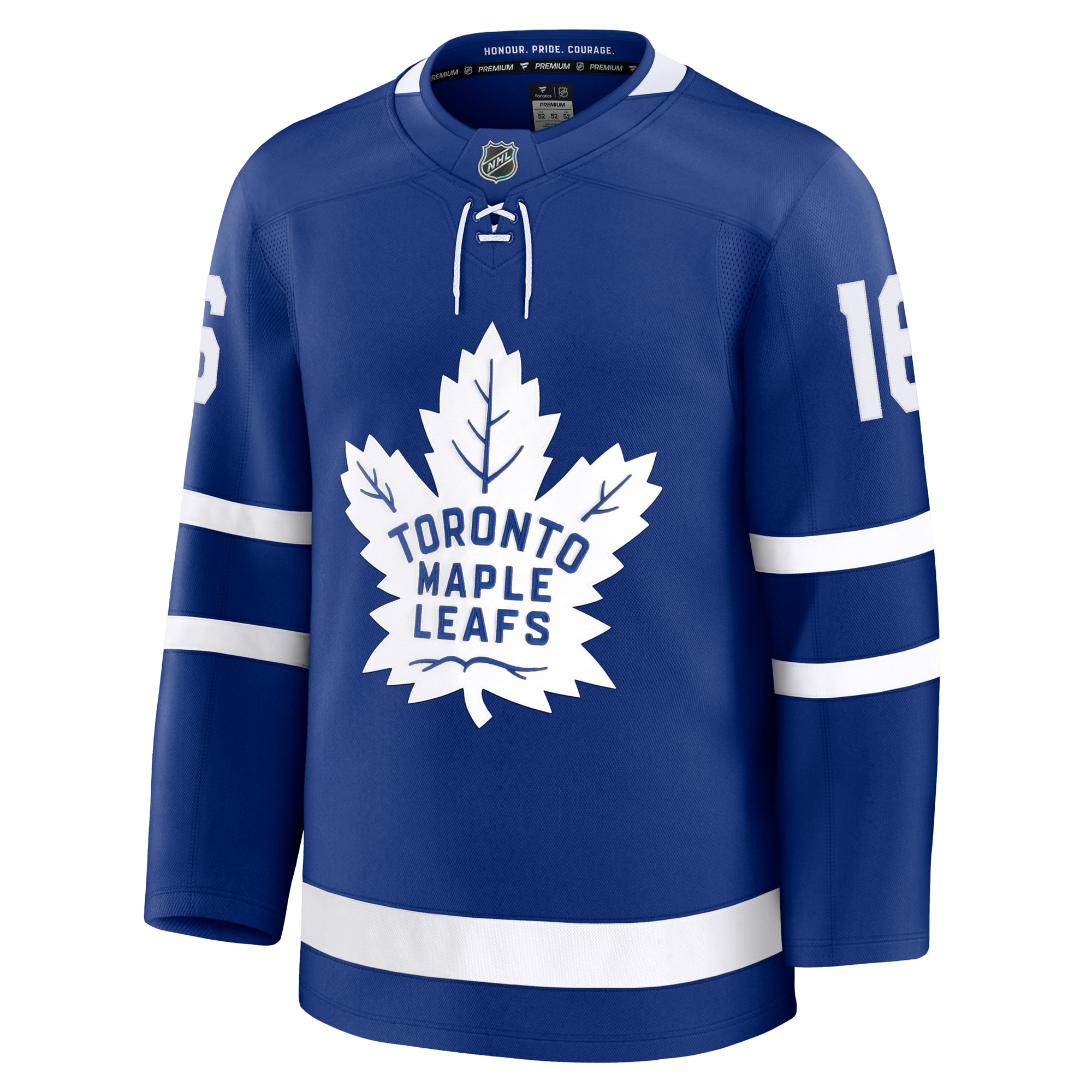 Toronto Maple Leafs Mitch Marner Blue Home Premium NHL Jersey Men's