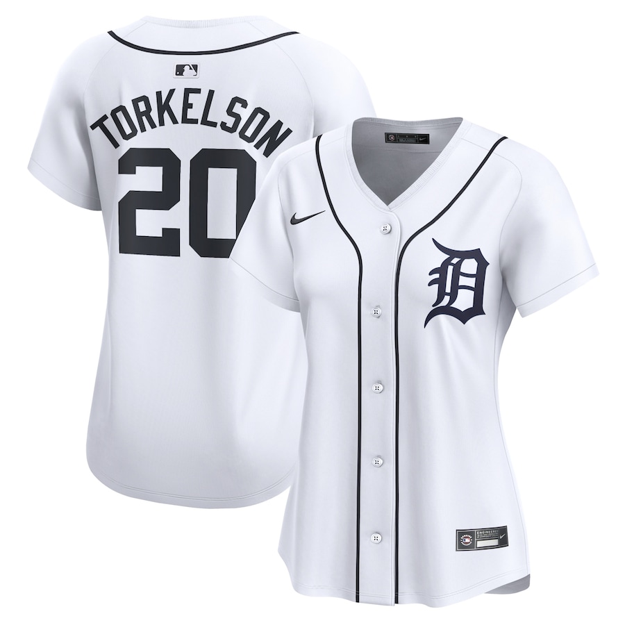 Spencer Torkelson Detroit Tigers Women's Home Limited Player Jersey White