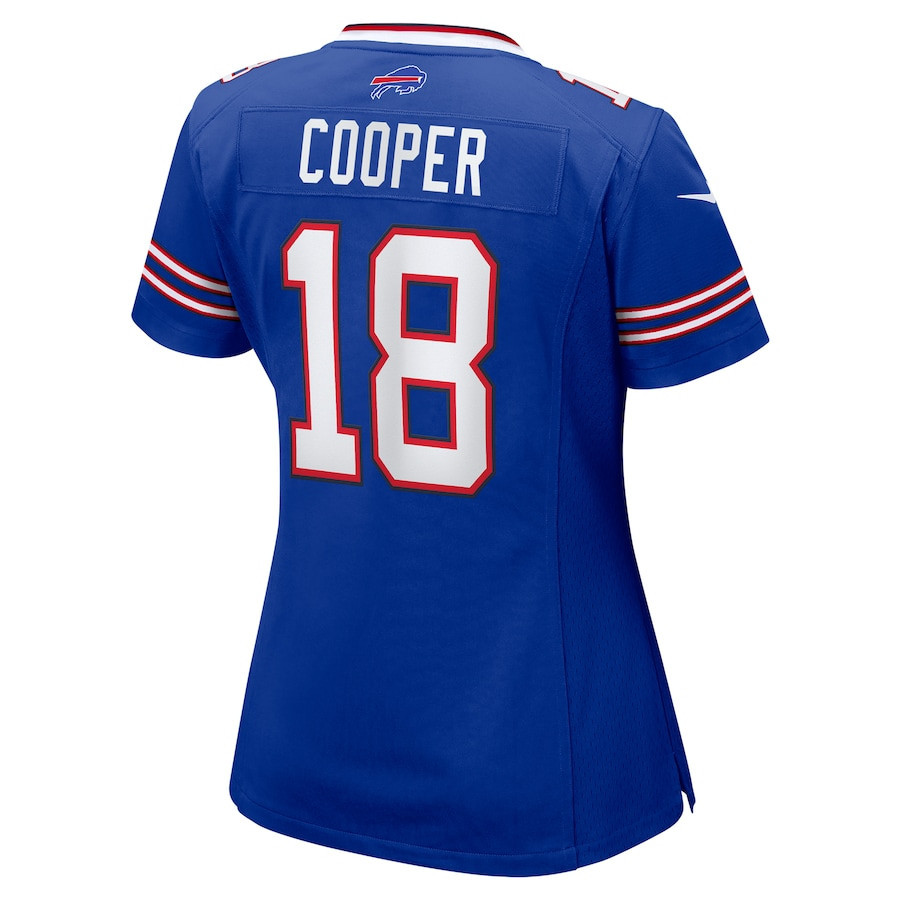 Amari Cooper #18 Buffalo Bills Super Bowl LIX Royal NFL Jersey Women's
