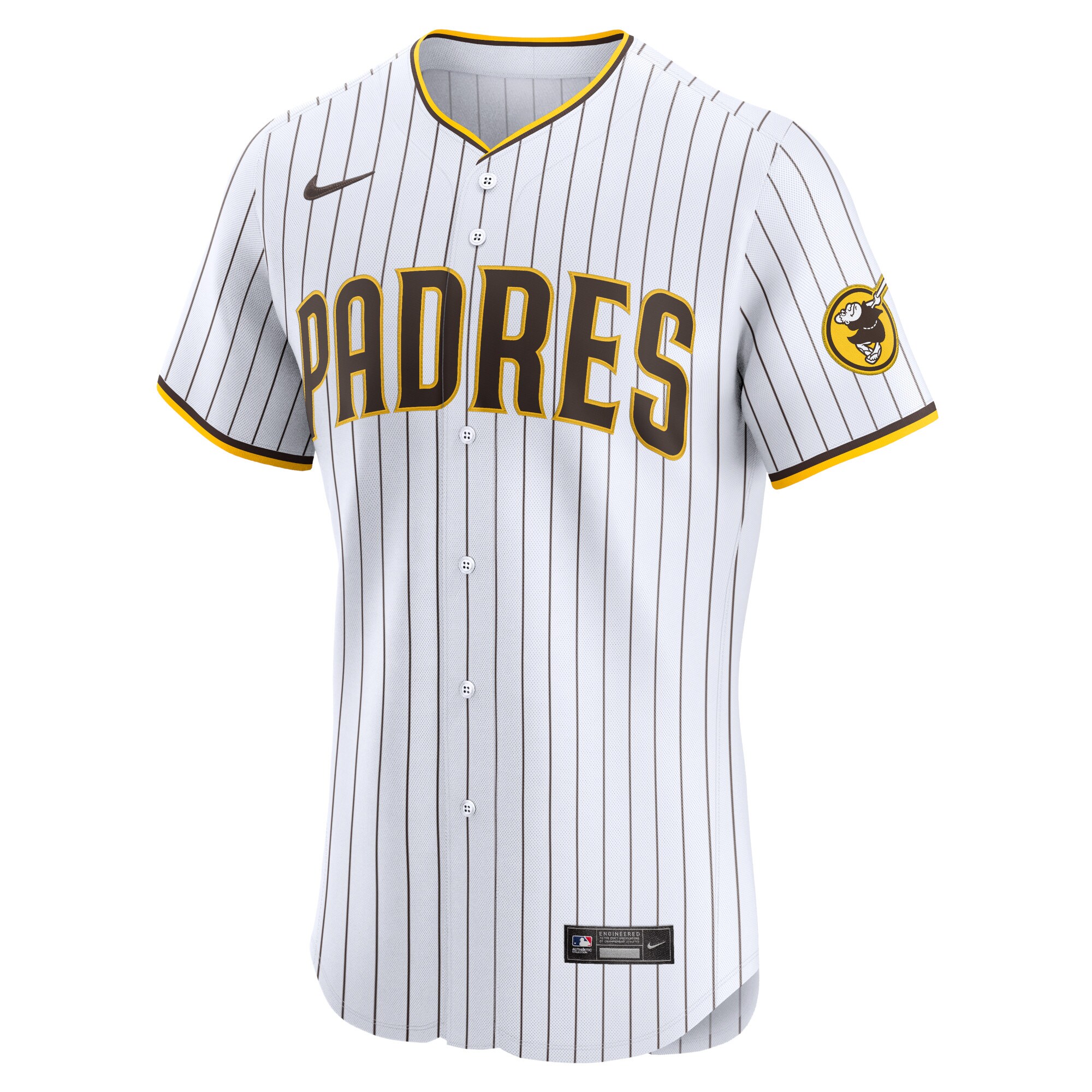 San Diego Padres White Home Elite MLB Jersey Men's