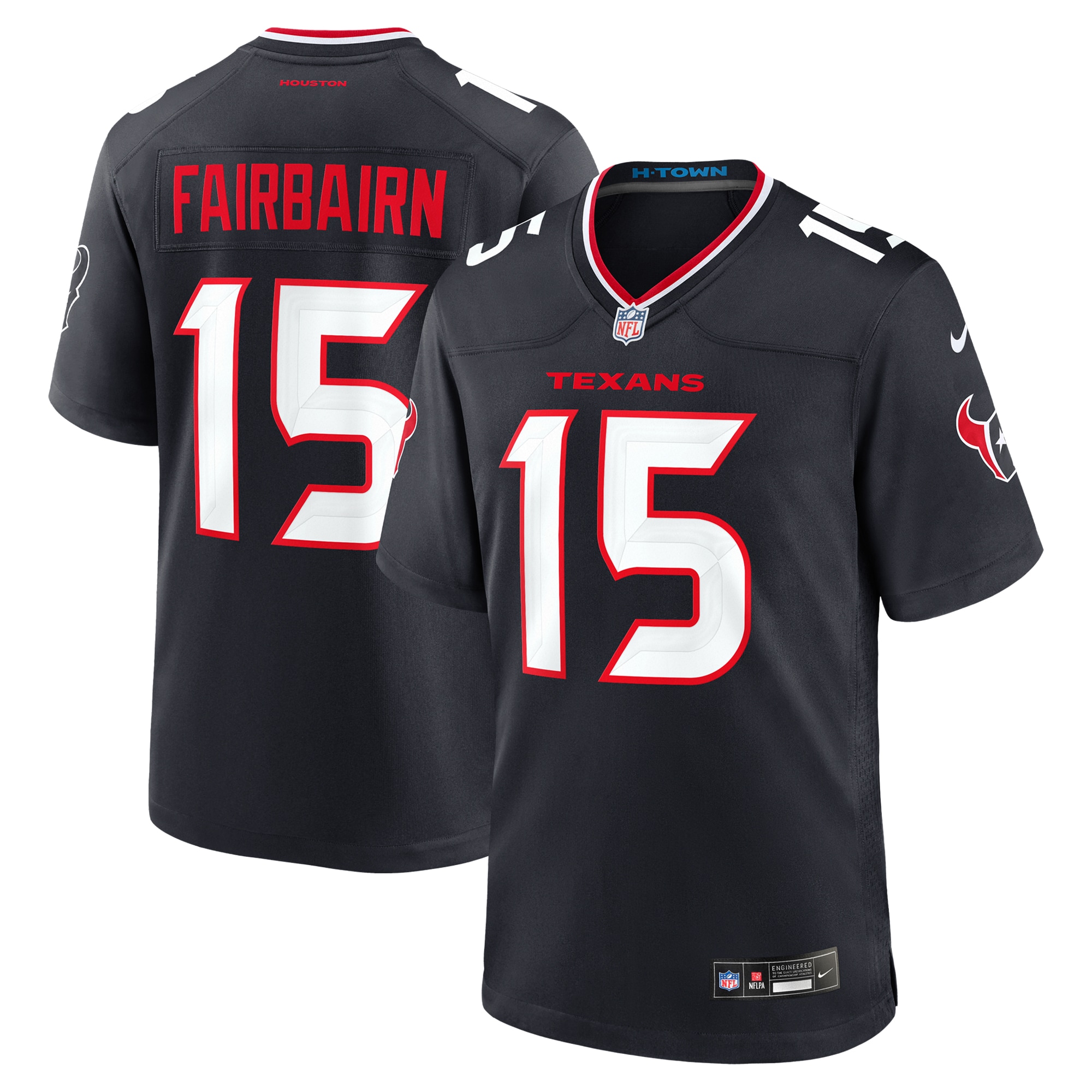 Houston Texans Ka'imi Fairbairn Navy Team Game NFL Jersey Men's