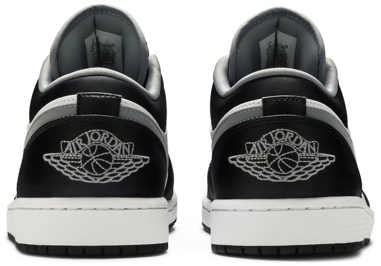 Air Jordan 1 Low Black Medium Grey 553558-040