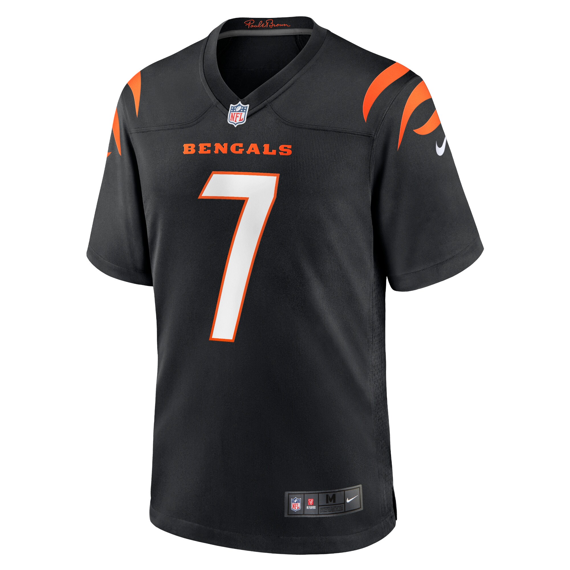 Cincinnati Bengals Boomer Esiason Black Retired Player NFL Jersey Men's