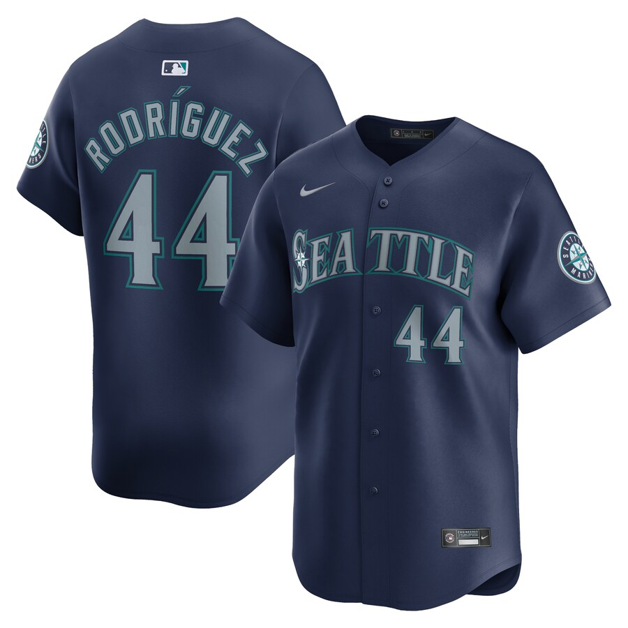 Julio Rodriguez Seattle Mariners Road Limited Player Jersey Navy