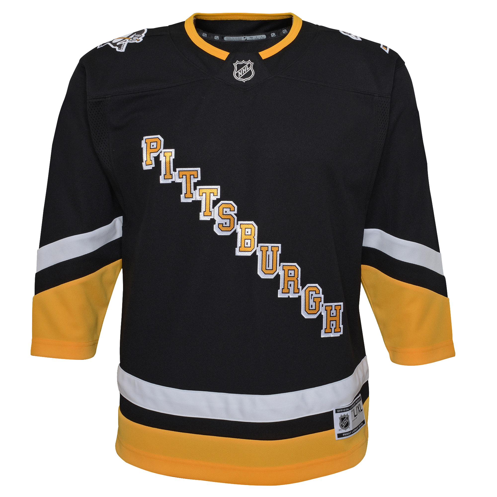 Pittsburgh Penguins Black 2021/22 Alternate Premier NHL Jersey Youth