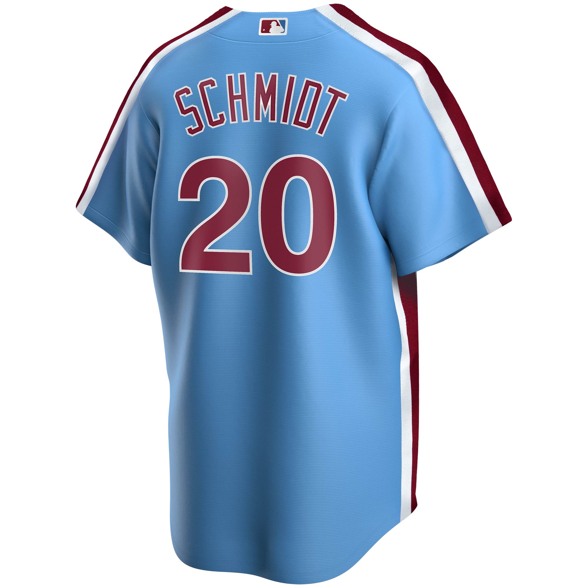 Philadelphia Phillies Mike Schmidt Light Blue Road Cooperstown Collection Player MLB Jersey Men's