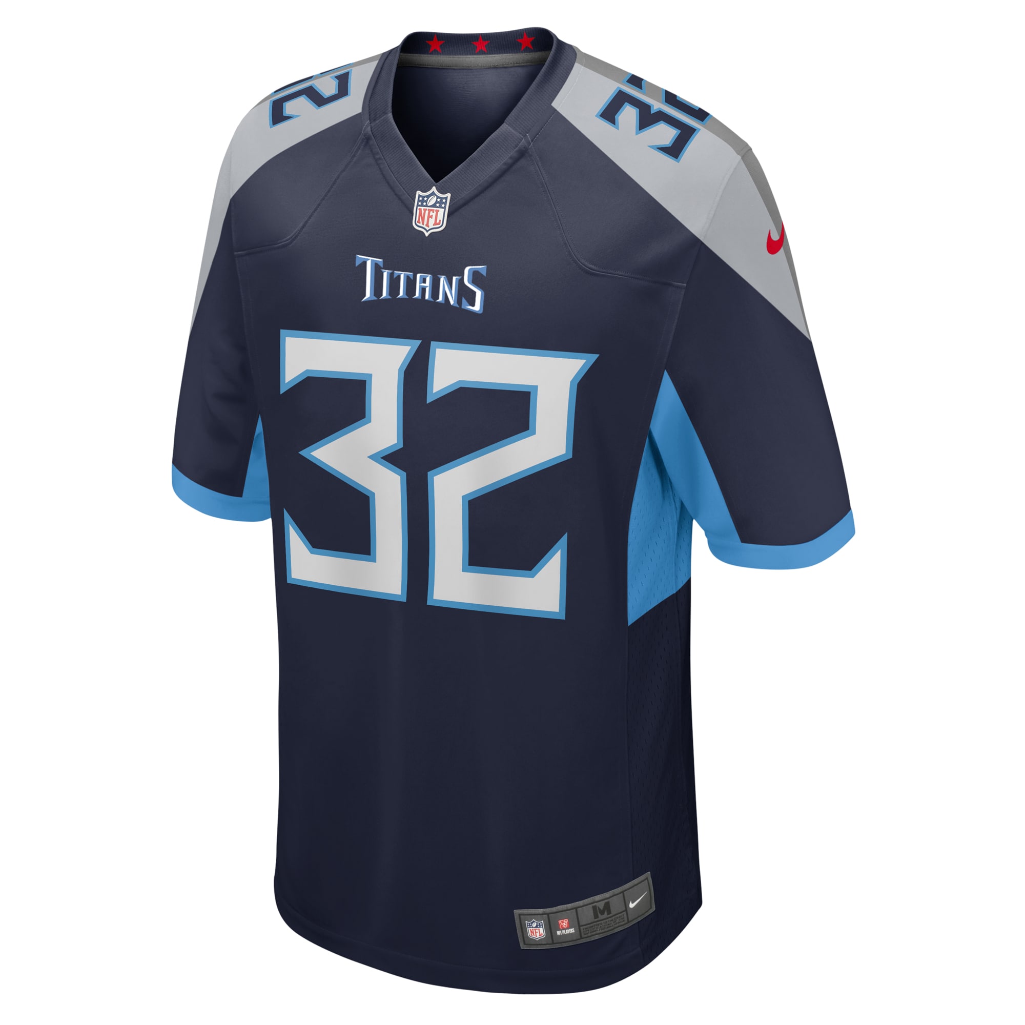 Tennessee Titans Tyjae Spears Navy Team Game NFL Jersey Men's