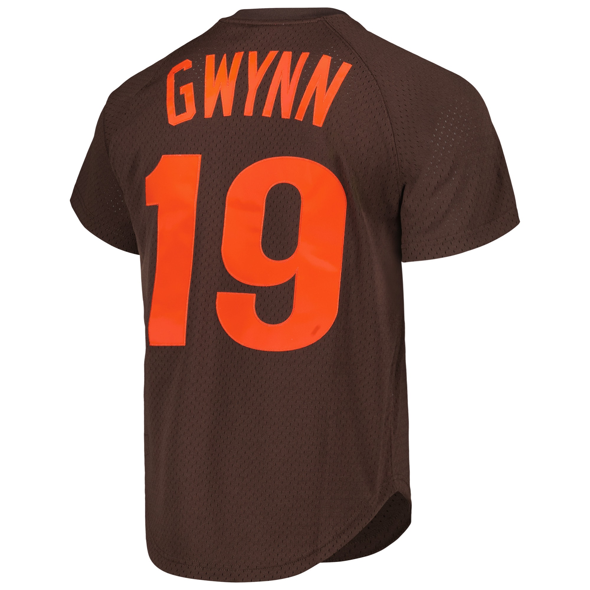 San Diego Padres Tony Gwynn Mitchell Ness Brown 1985 Cooperstown Collection Mesh Batting Practice MLB Jersey Men's