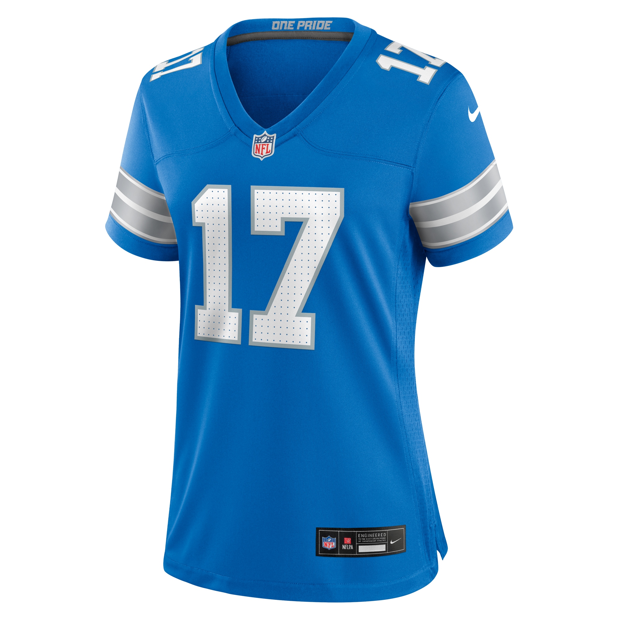 Detroit Lions Michael Badgley Blue Team Game NFL Jersey Women's