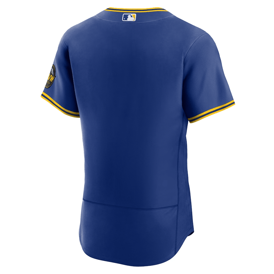 Teoscar Hernandez 35 Seattle Mariners 2023 City Connect Elite Royal MLB Jersey Men's