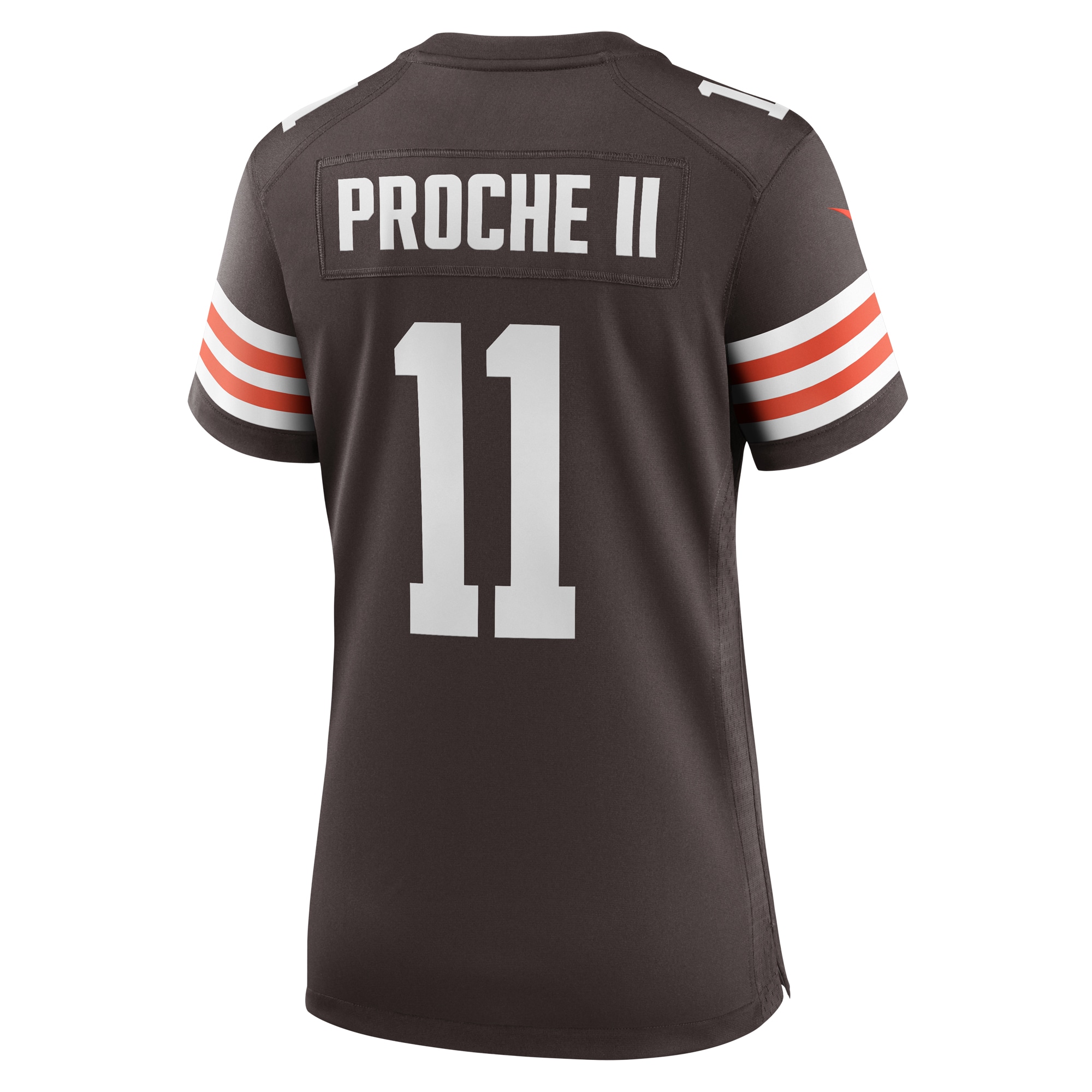 Cleveland Browns James Proche II Brown Game NFL Jersey Women's