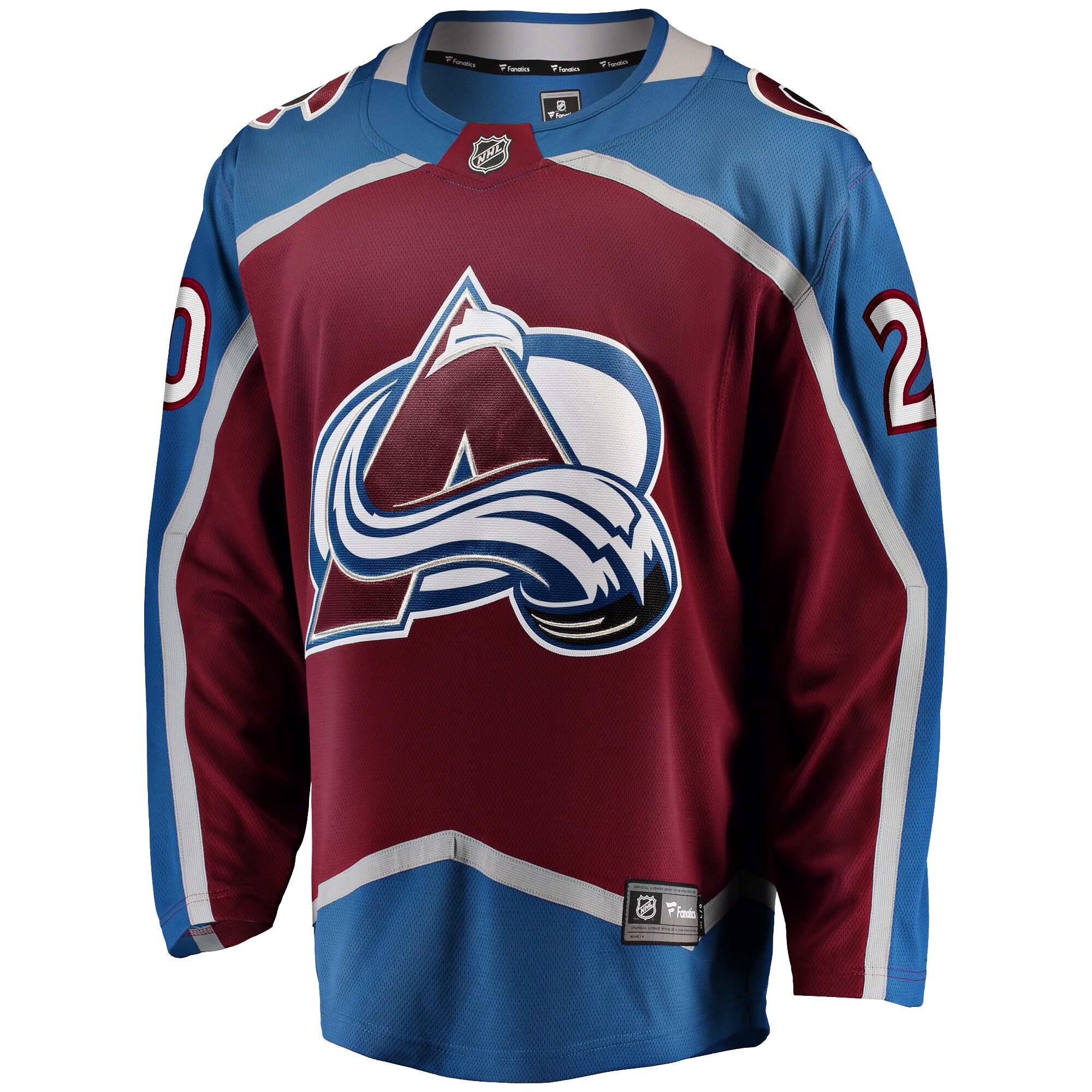 Colorado Avalanche Ross Colton Maroon Home Breakaway NHL Jersey Men's