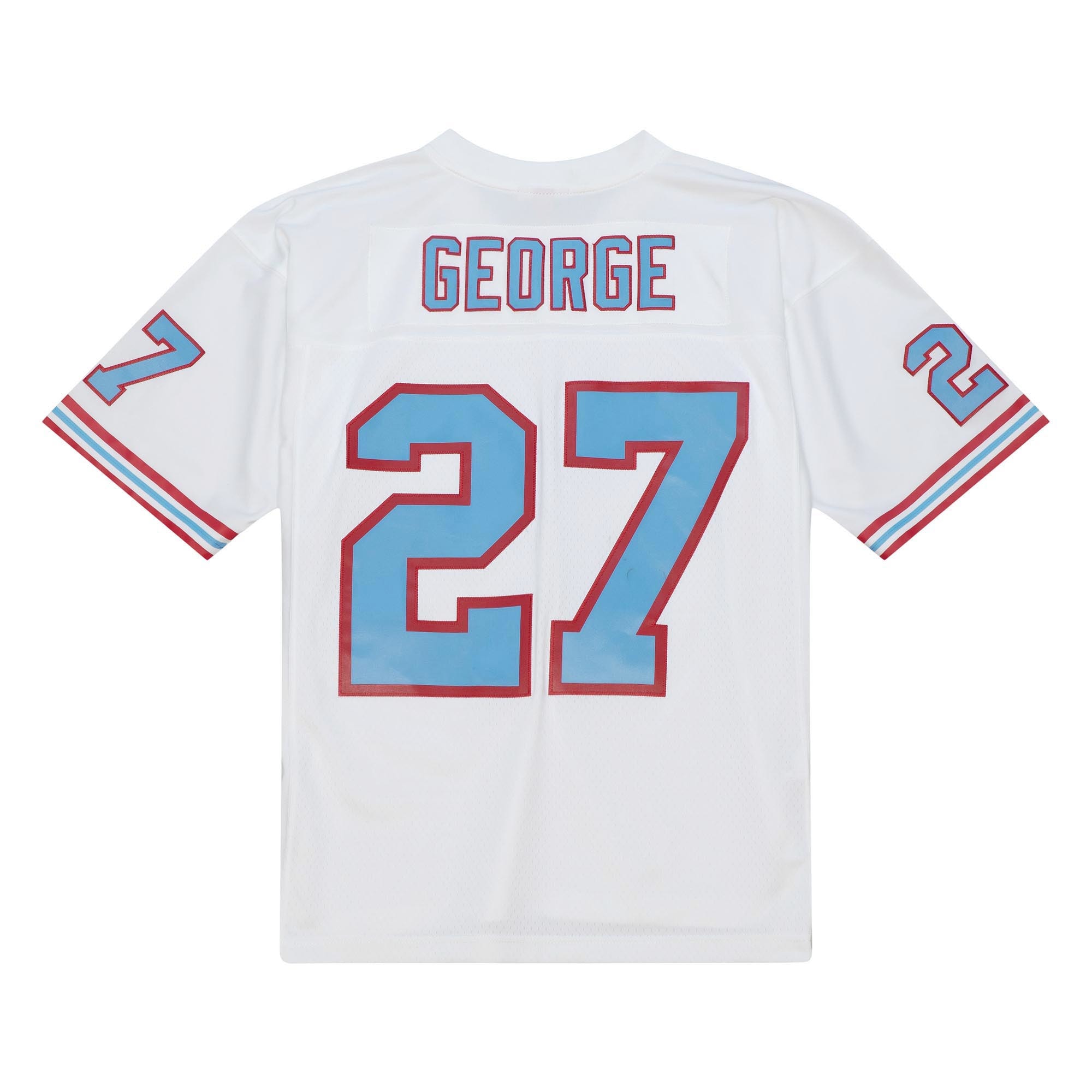 Tennessee Oilers Eddie George Mitchell Ness White Legacy NFL Jersey Men's