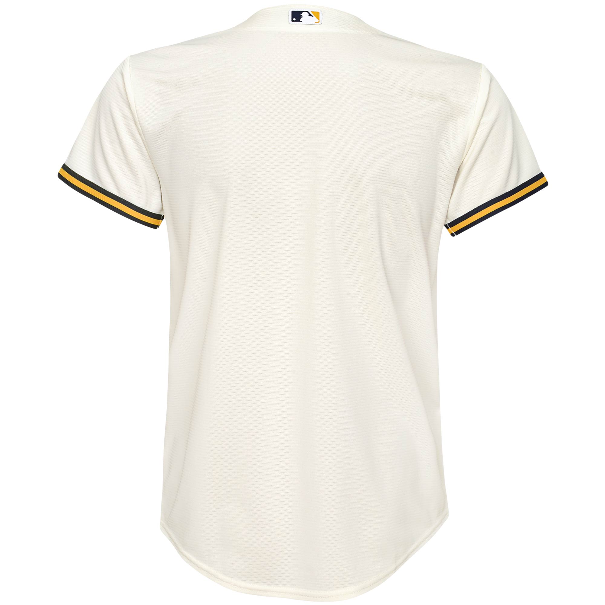 Milwaukee Brewers Cream Home Team MLB Jersey Youth
