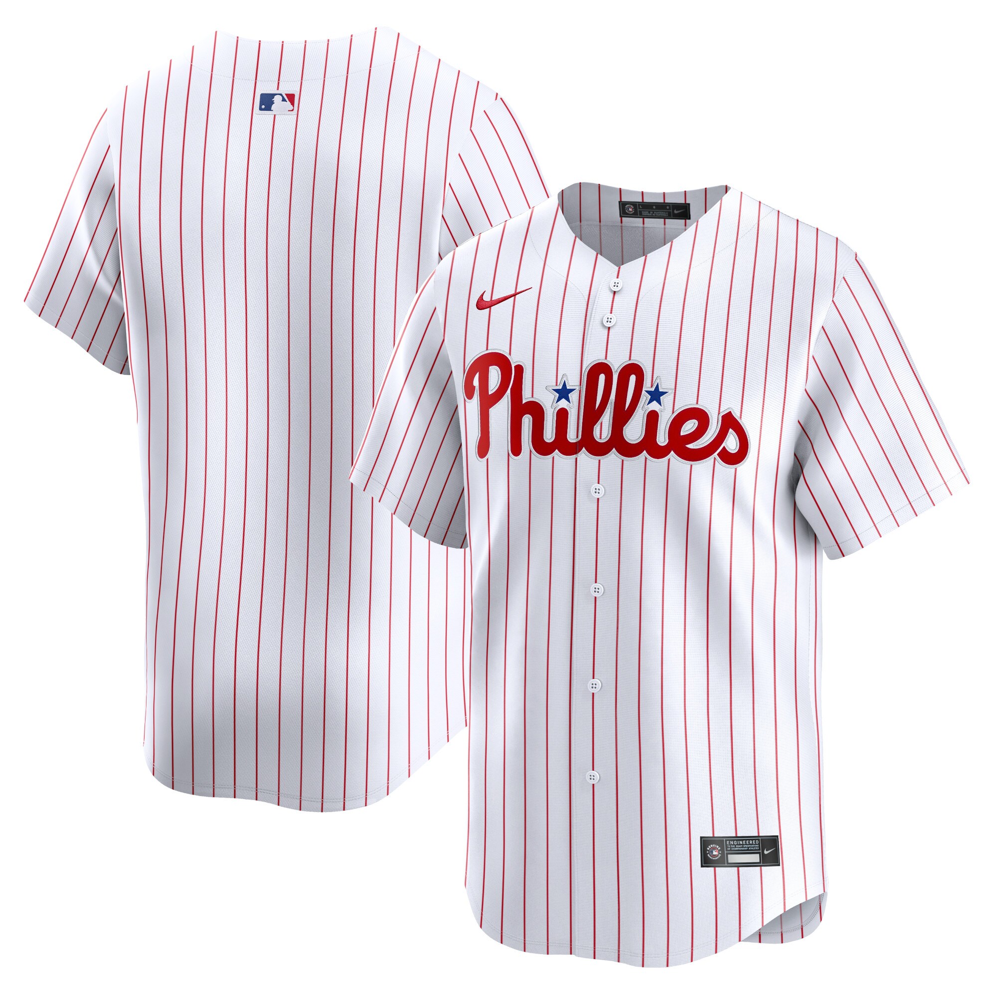 Philadelphia Phillies White Home Limited MLB Jersey Youth