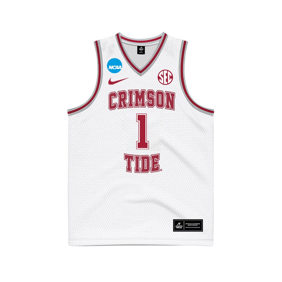Mark Sears 1 Alabama Crimson Tide 2024 White Unisex NCAA Jersey Unisex