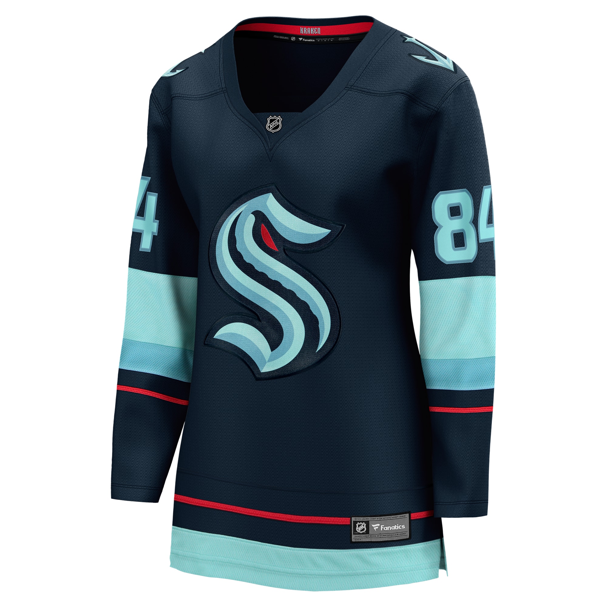 Seattle Kraken Kaapo Kakko Deep Sea Blue Home Breakaway Player NHL Jersey Women's