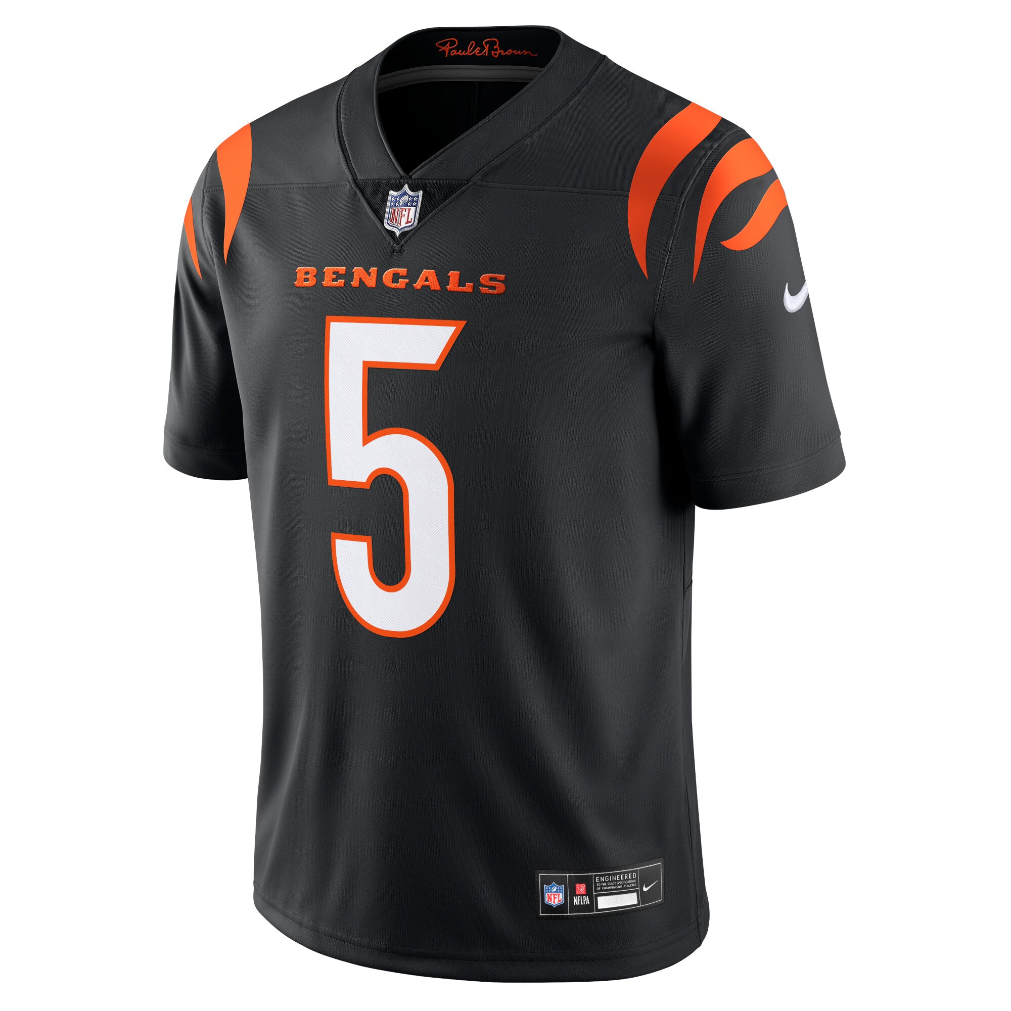 Cincinnati Bengals Tee Higgins Black Vapor Untouchable Limited NFL Jersey Men's